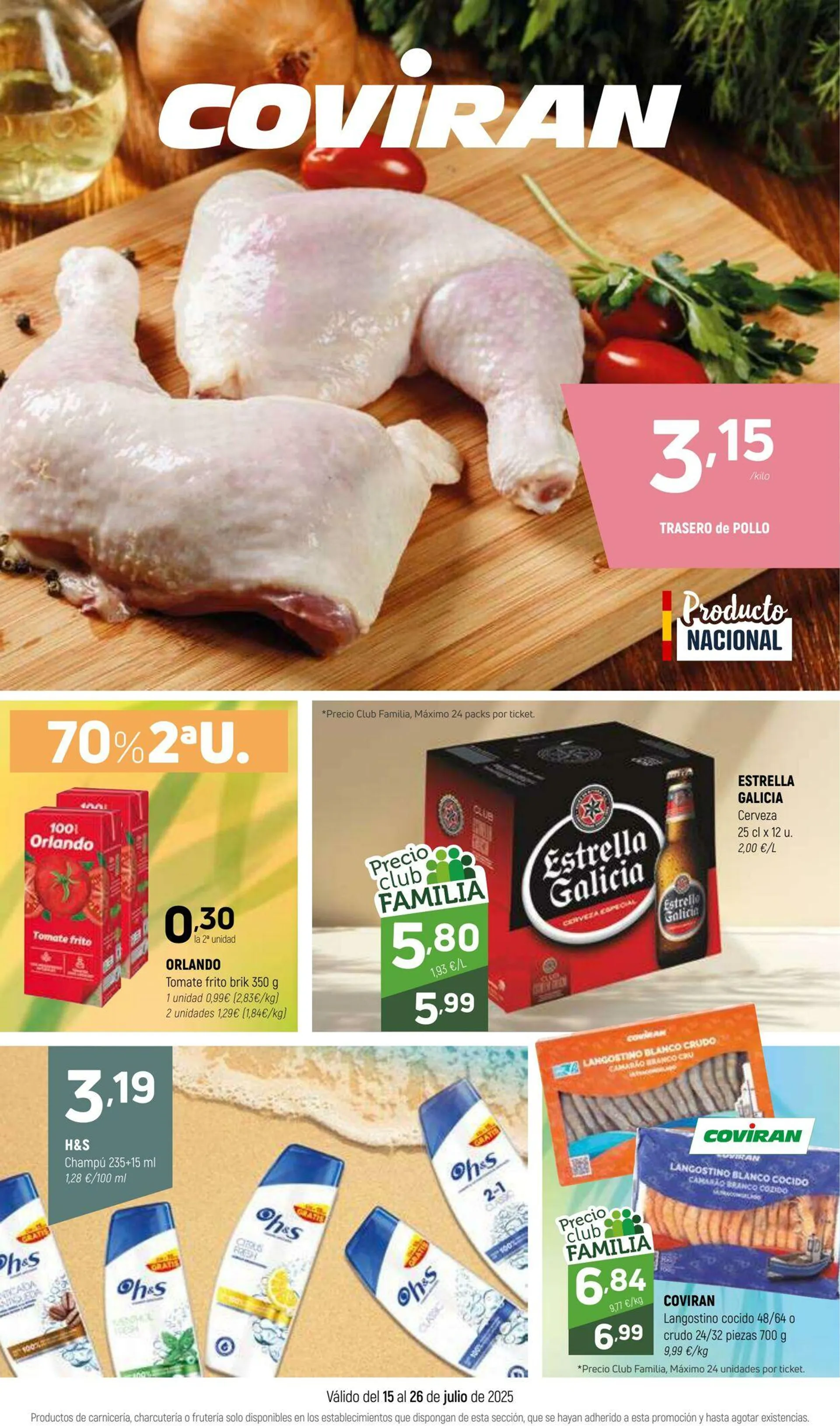 Catálogo de Coviran Oferta actual 15 de julio al 28 de julio 2025 - Página 1