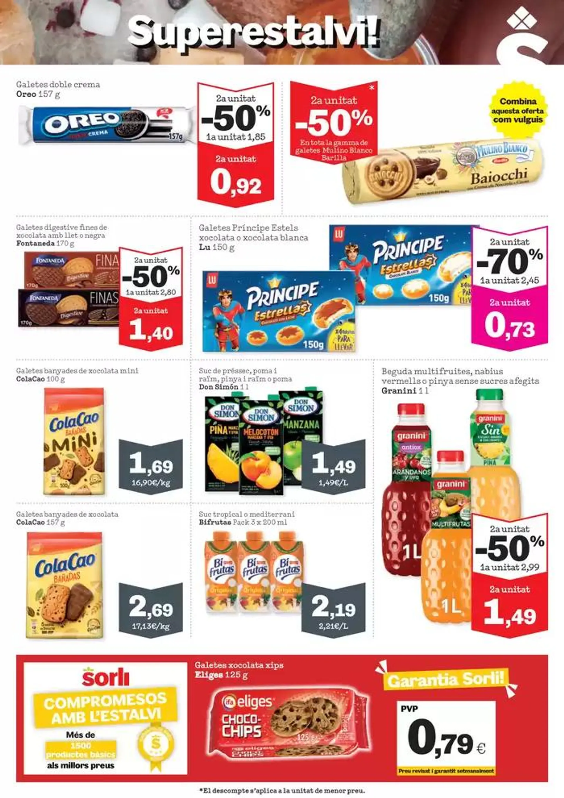 Catálogo de Més de 1500 productes bàsics als millors preus 9 de abril al 29 de abril 2025 - Página 27