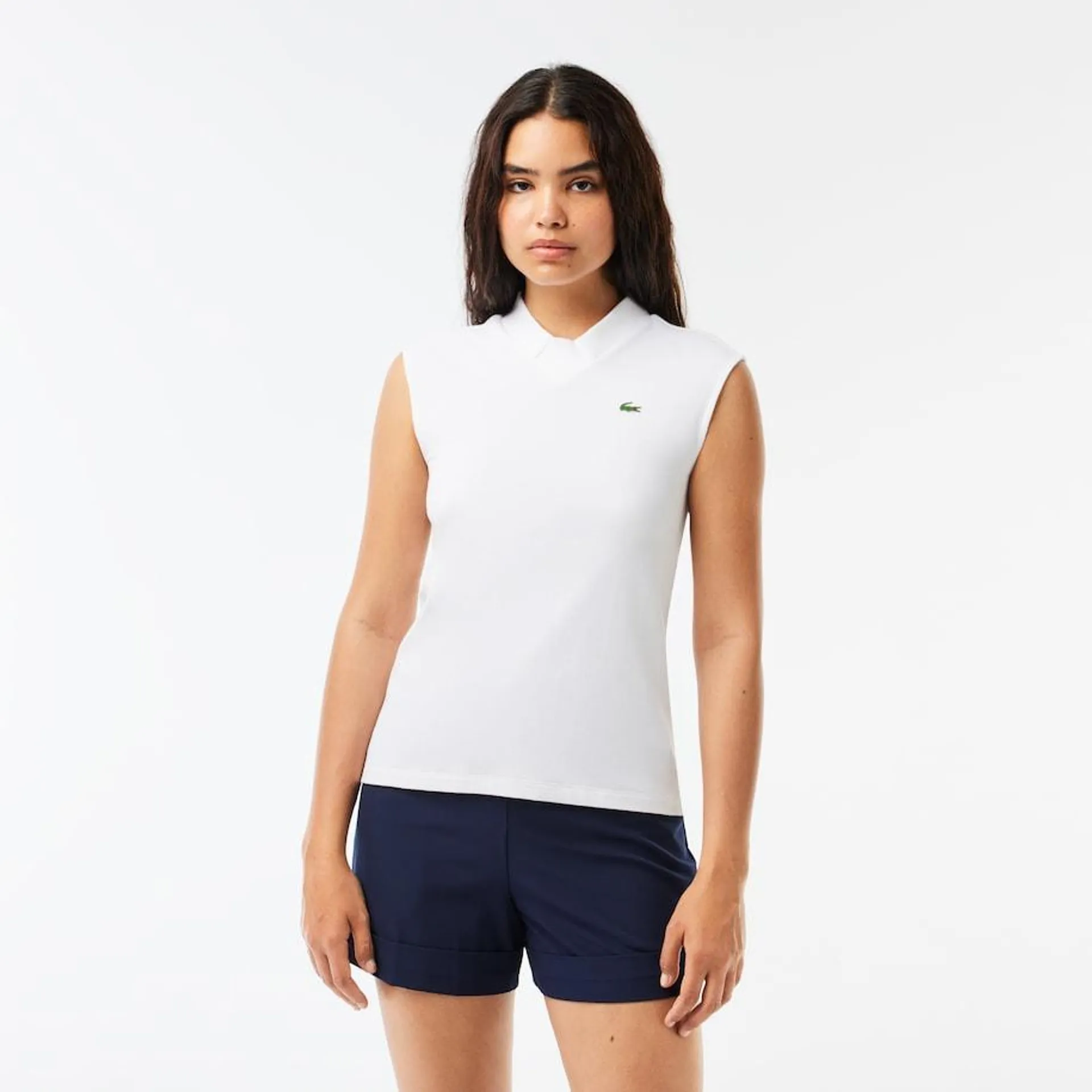 Polo de mujer Lacoste SPORT Golf en algodón ecológico