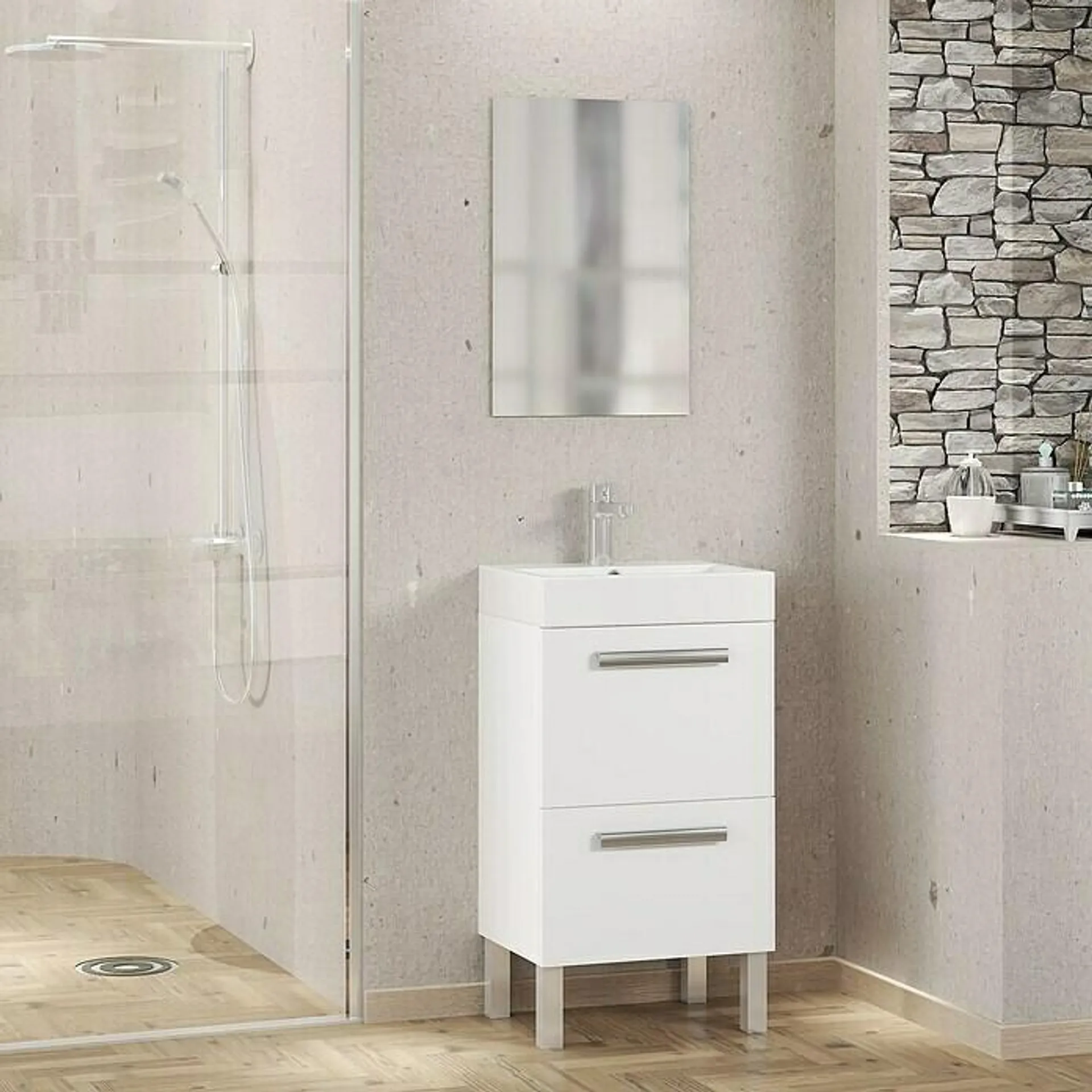 Conjunto de mueble de baño Lidia