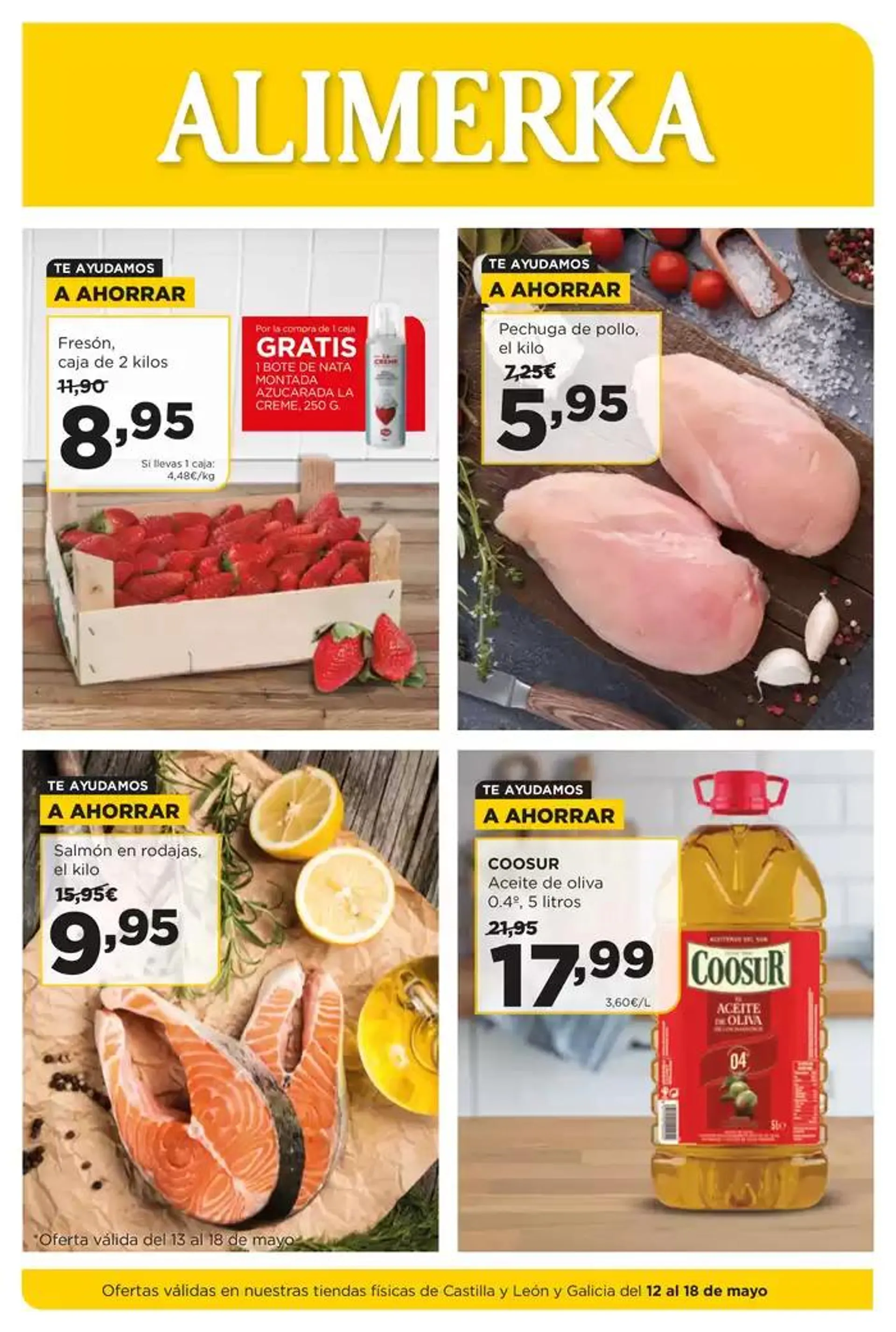 Ofertas válidas en nuestras tiendas físicas de Castilla y León y Galicia del 12 al 18 de mayo - 1
