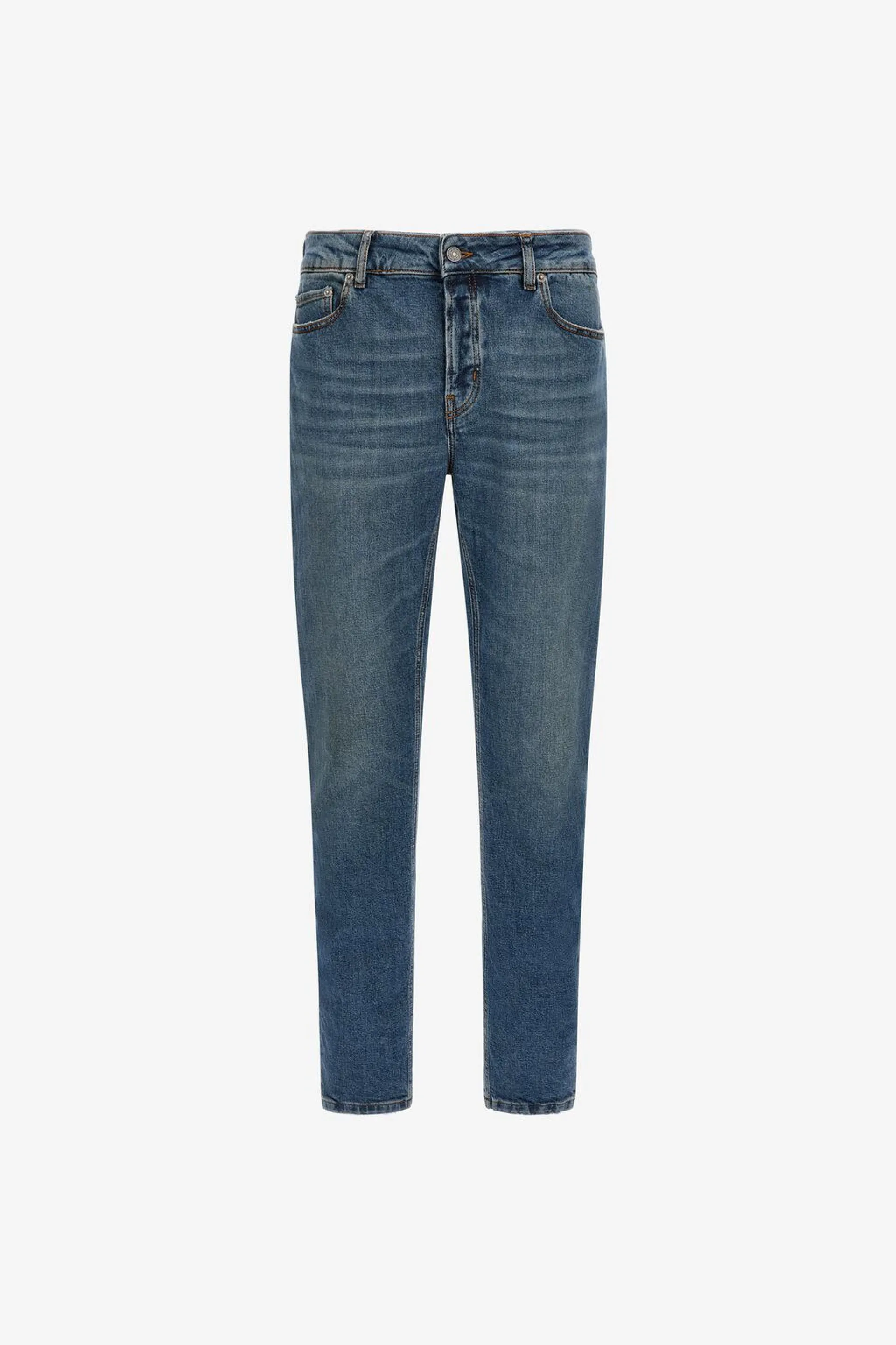 Straight leg jeans