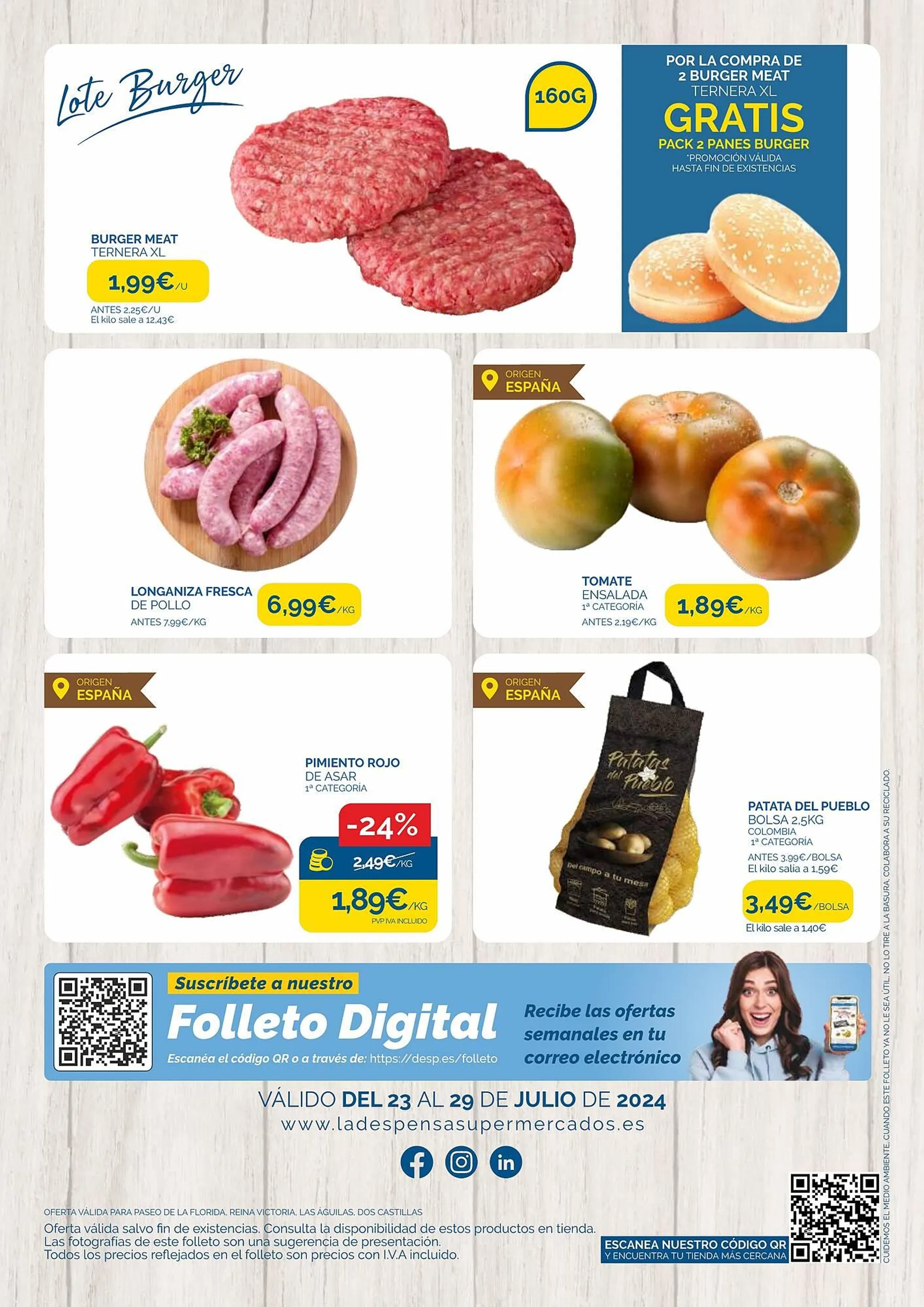 Catálogo de Folleto Supermercados La Despensa 23 de julio al 29 de julio 2024 - Página 4