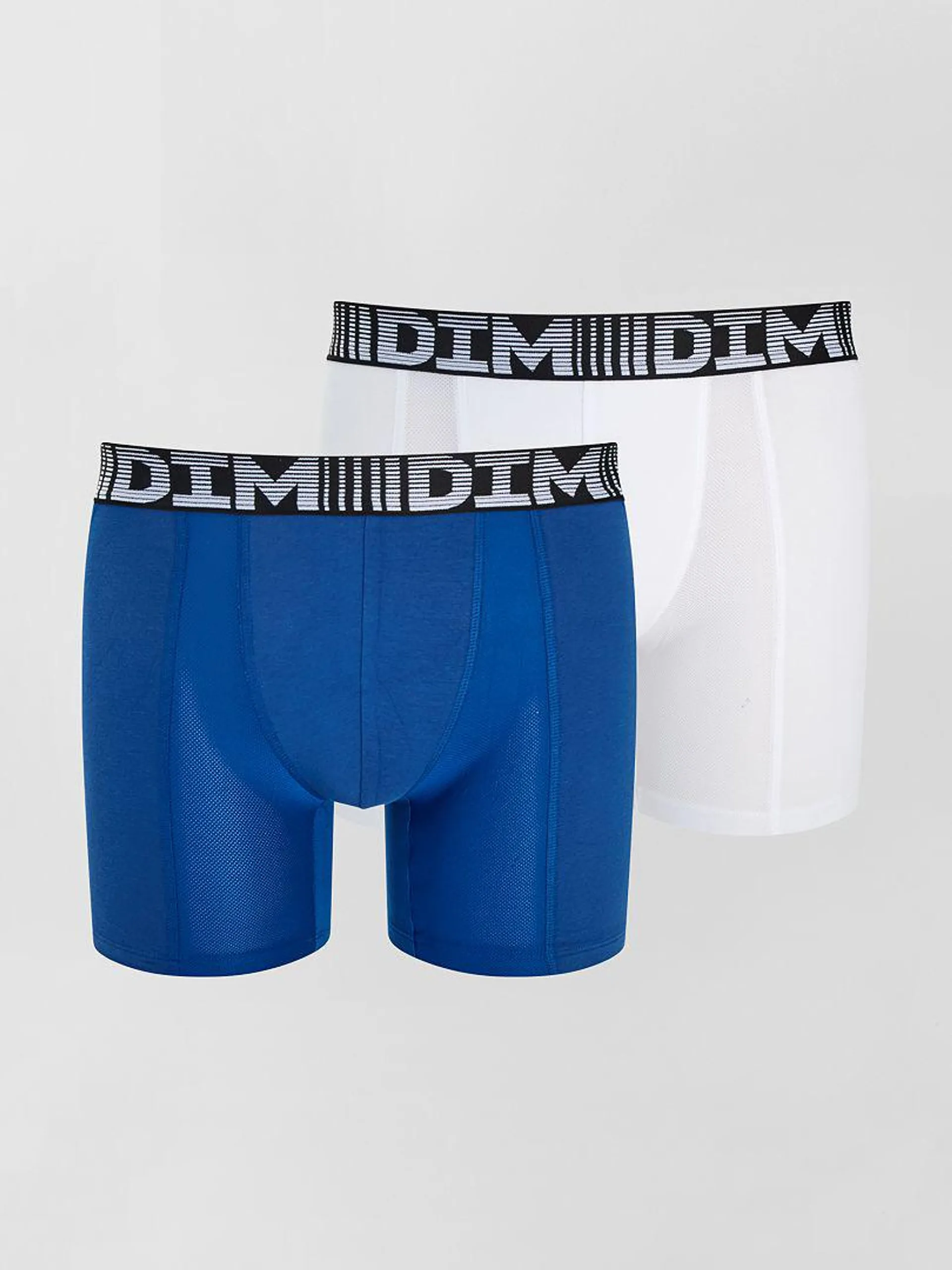Pack de 2 boxers largos 3D Flex air 'DIM' - BEIGE