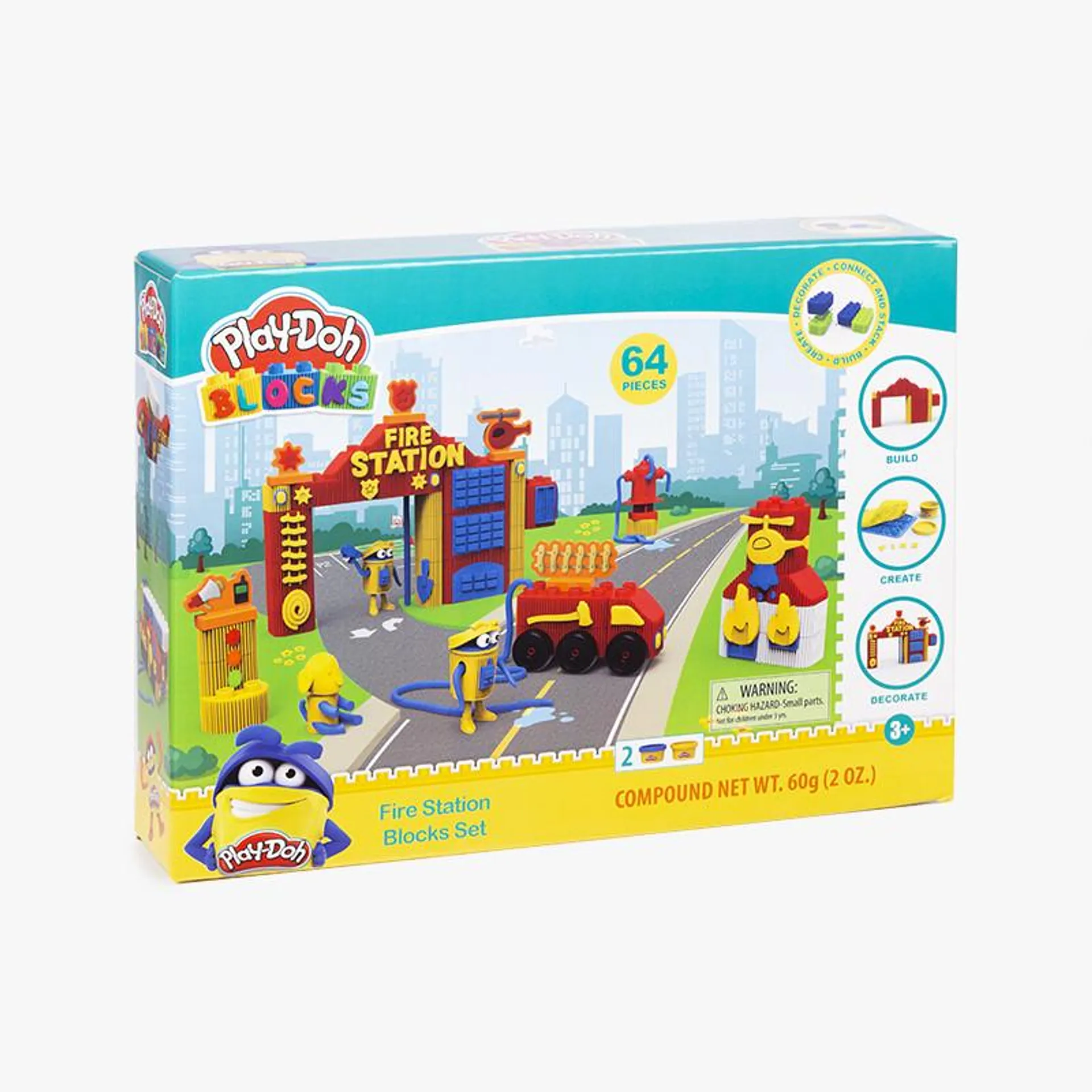 SET BLOQUES CONSTRUCICCIÓN PLAY - DOH BOMBEROS