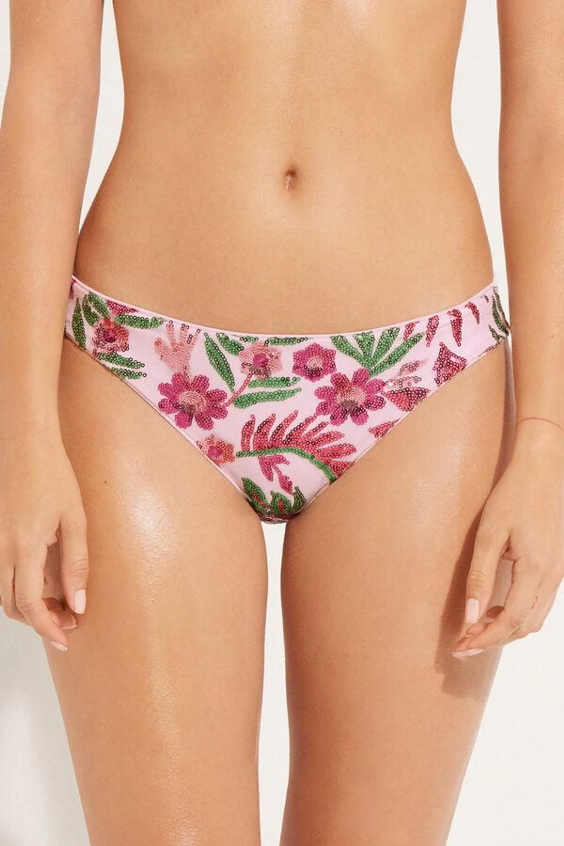 Bikini Slip Classico Flower Paradise