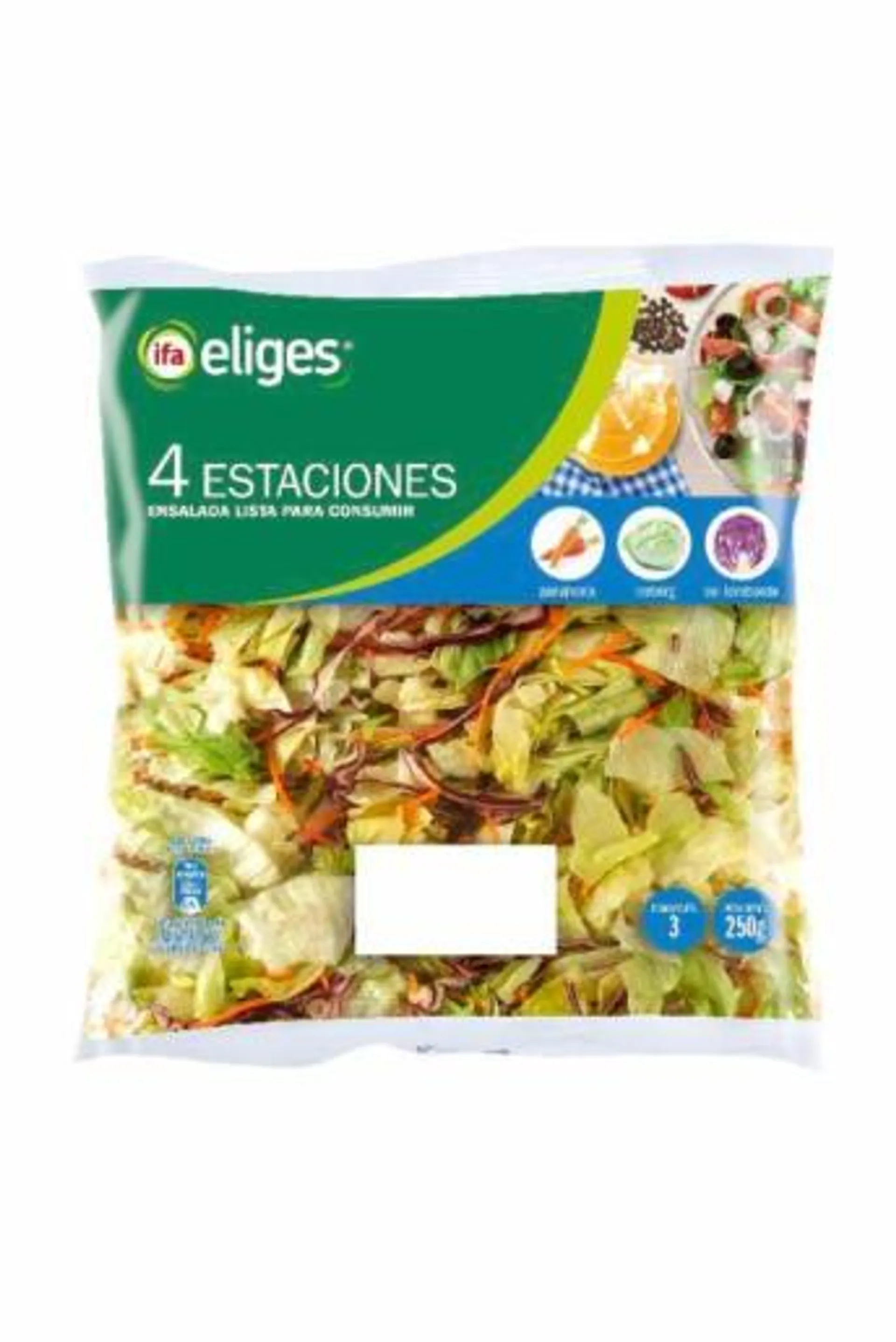 Ensalada 4 estaciones ifa eliges 250g