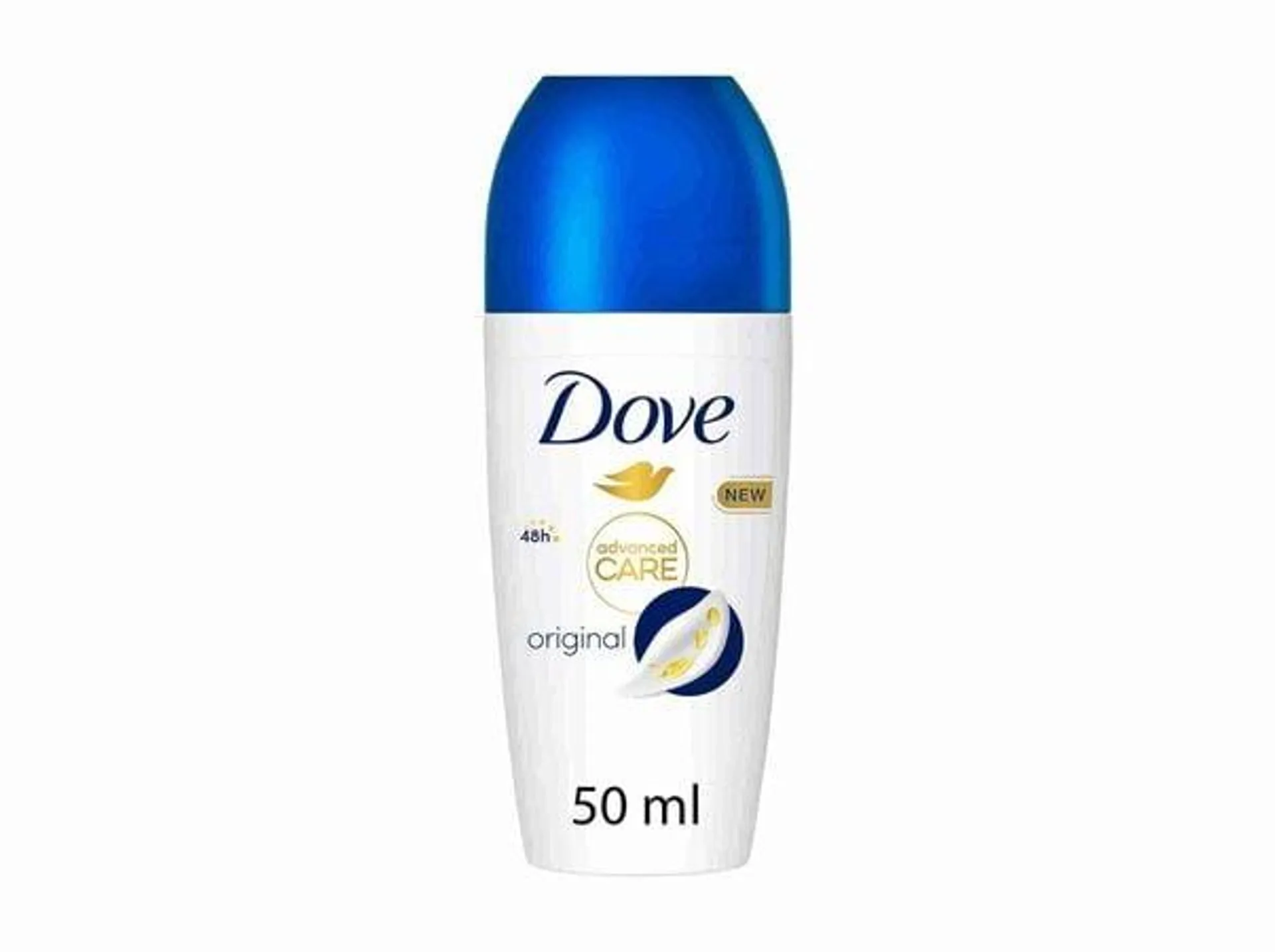 Desodorante en roll-on 0% Dove 50ml original