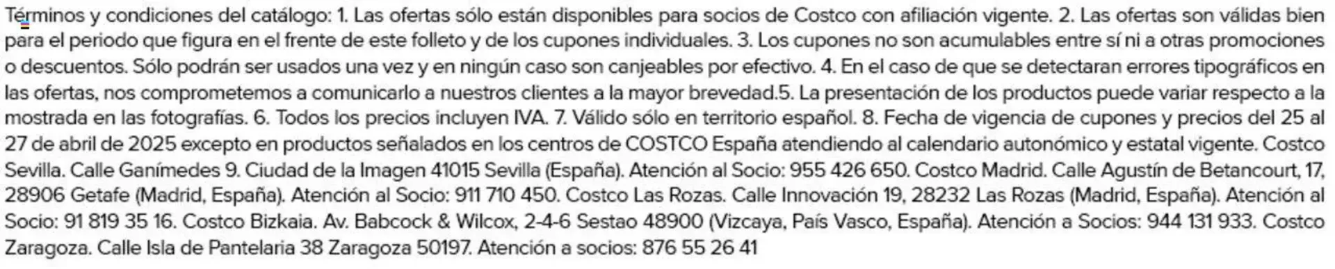 Catálogo de Folleto Costco 25 de abril al 27 de abril 2025 - Página 3