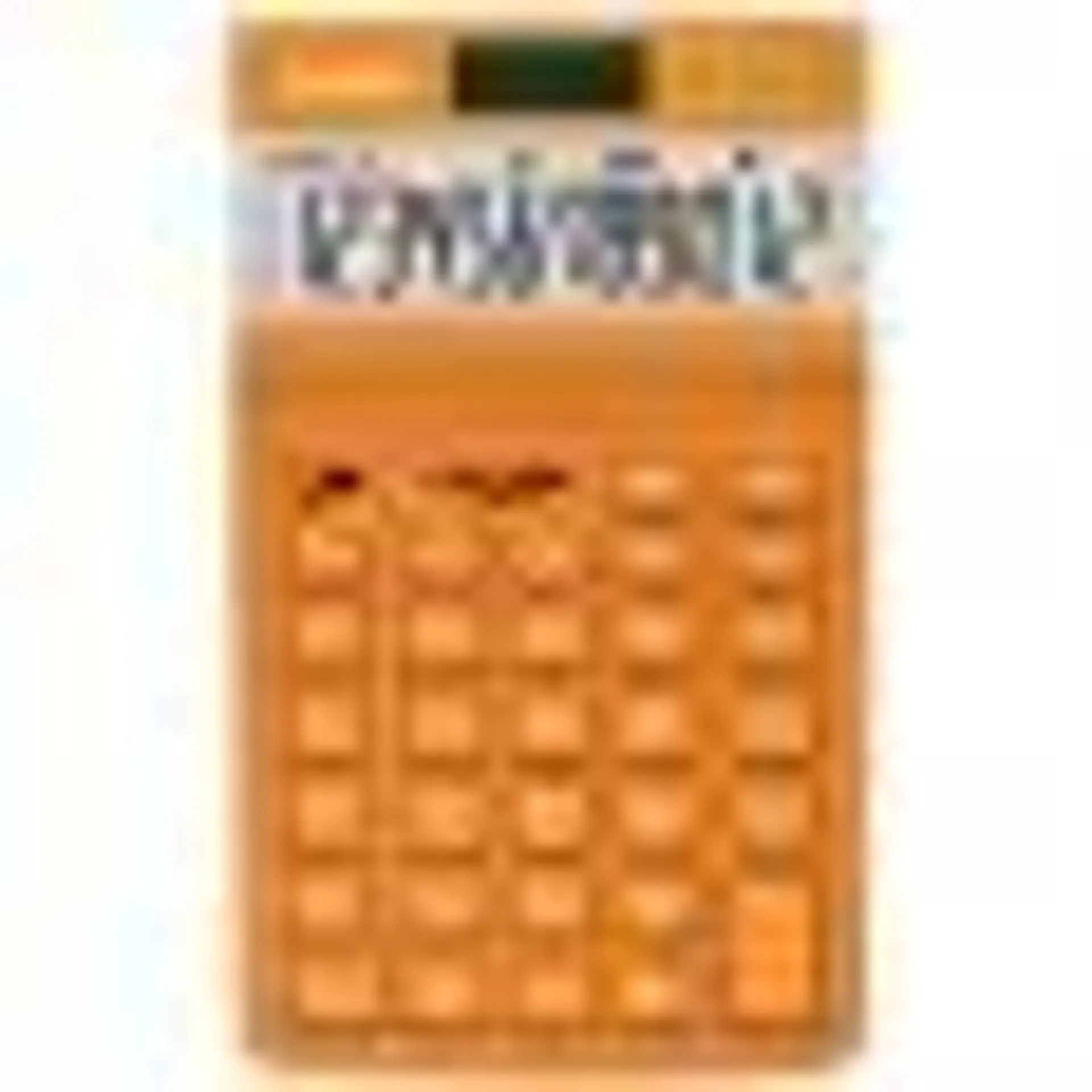 Calculadora Casio JW210TW naranja