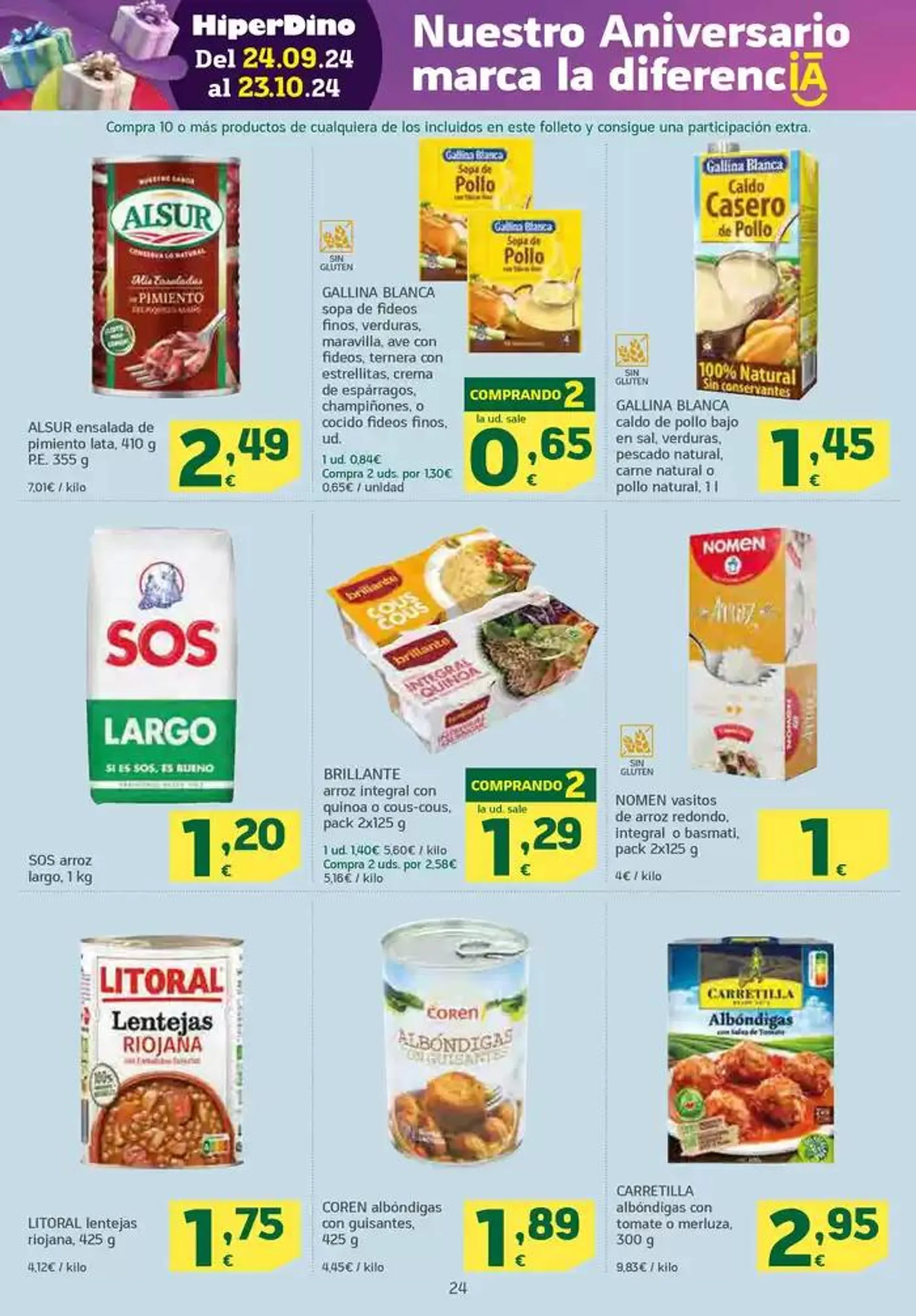 Catálogo de Ofertas desde el 9 de octubre 9 de octubre al 23 de octubre 2024 - Página 24