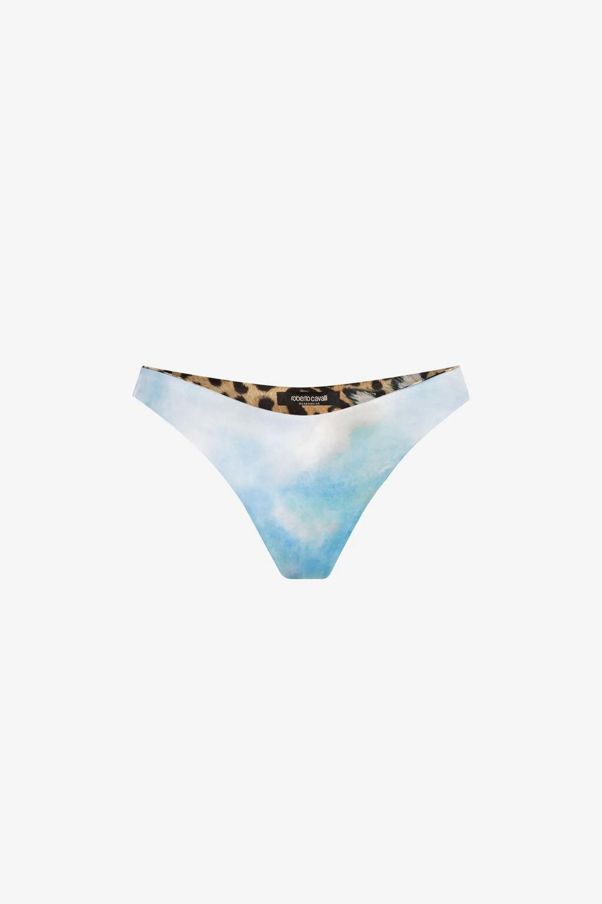 Braga de bikini estampada