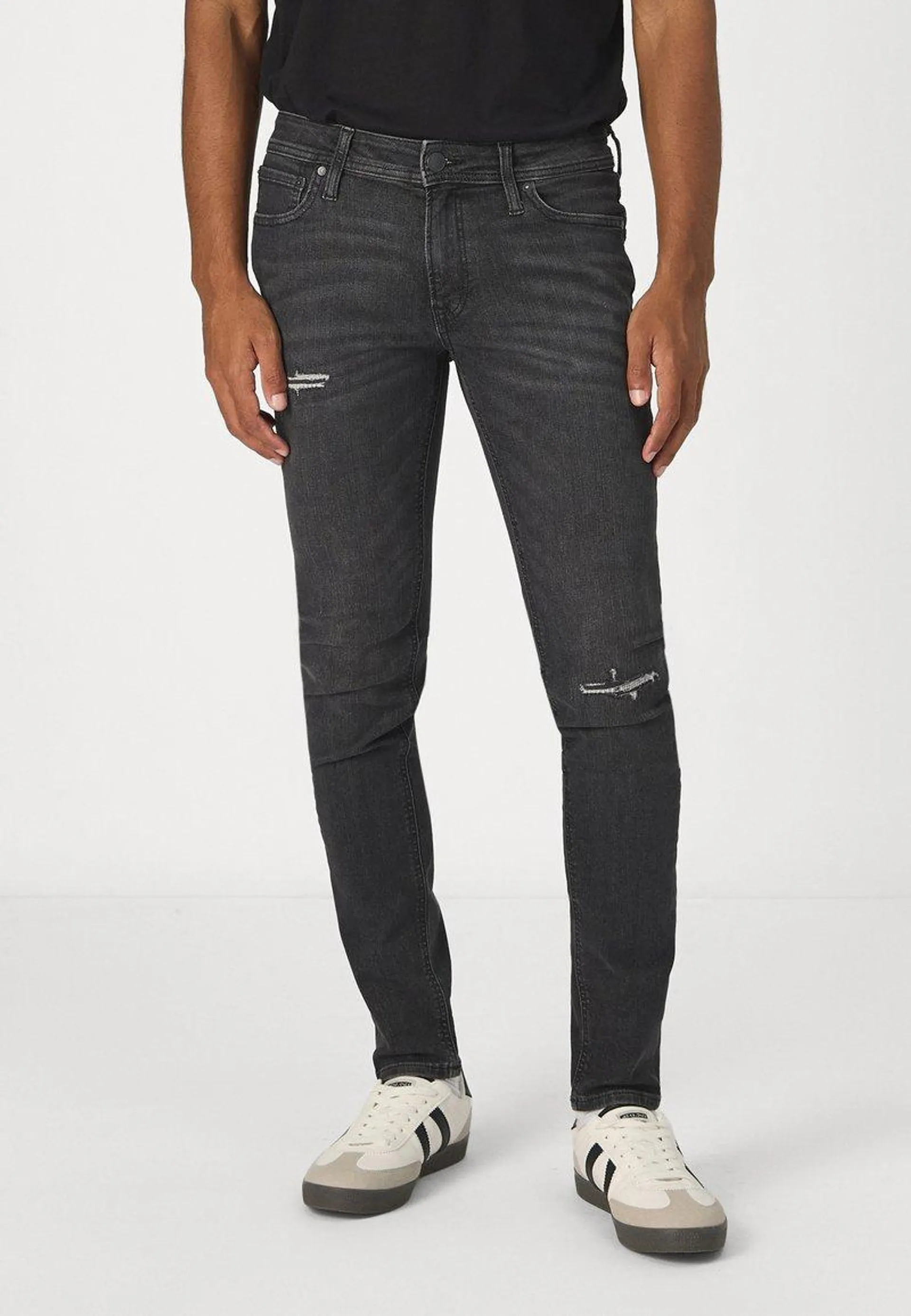 JJILIAM JJORIGINAL - Vaqueros pitillo - black denim