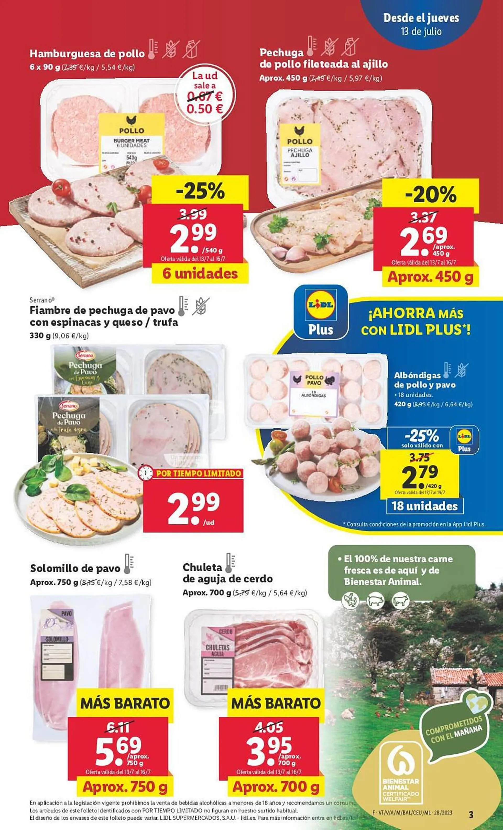 Catálogo de Folleto Lidl 13 de julio al 19 de julio 2023 - Página 3