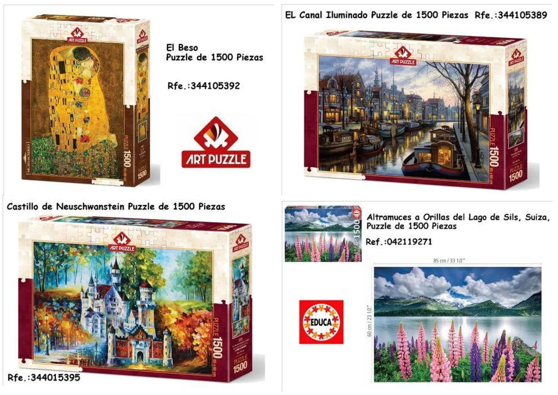 Puzzles, Encajes Y Rompecabezas - 38