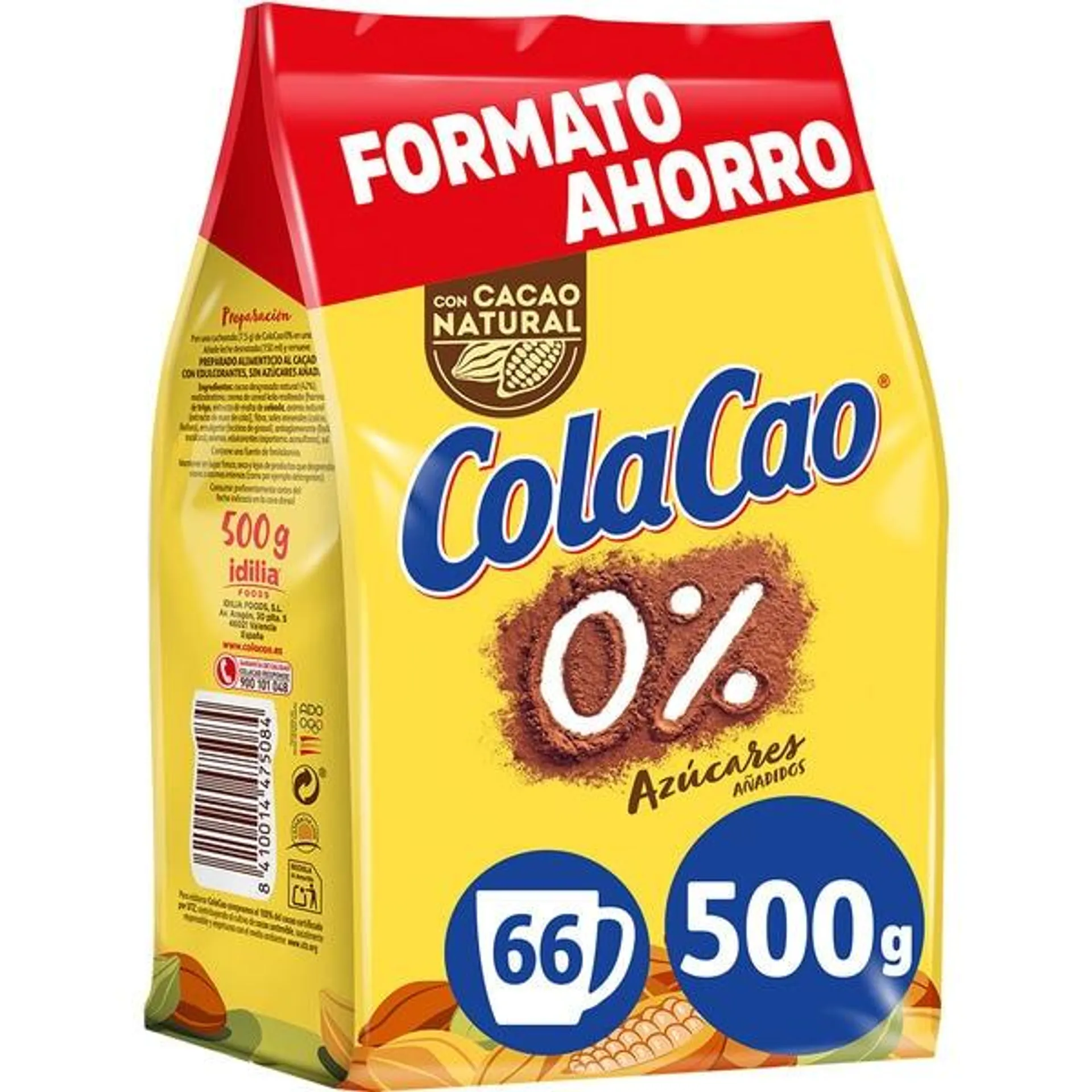 0% POLVO BOLSA 500G