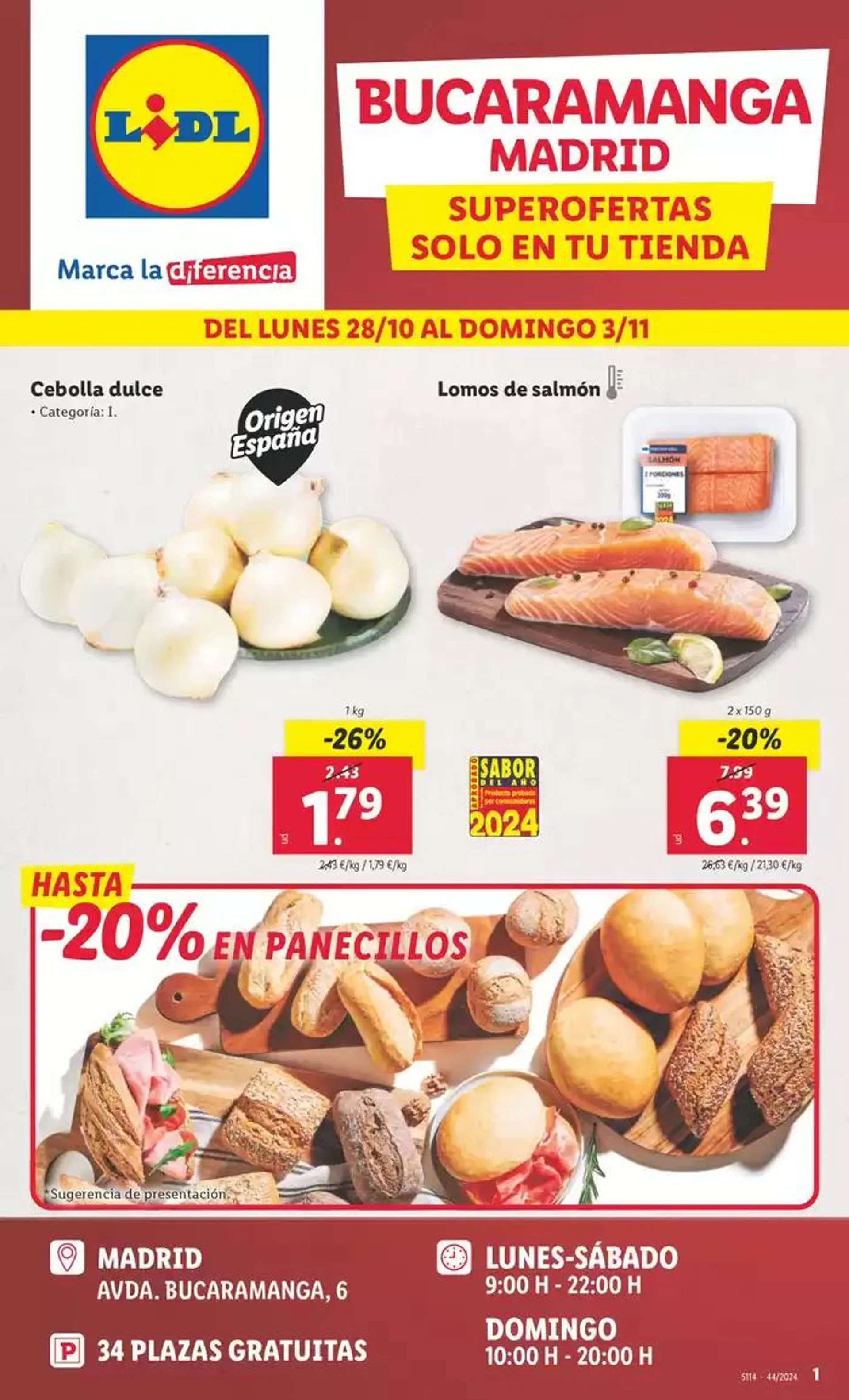 Catálogo de SUPEROFERTAS 28 de octubre al 3 de noviembre 2024 - Página 1