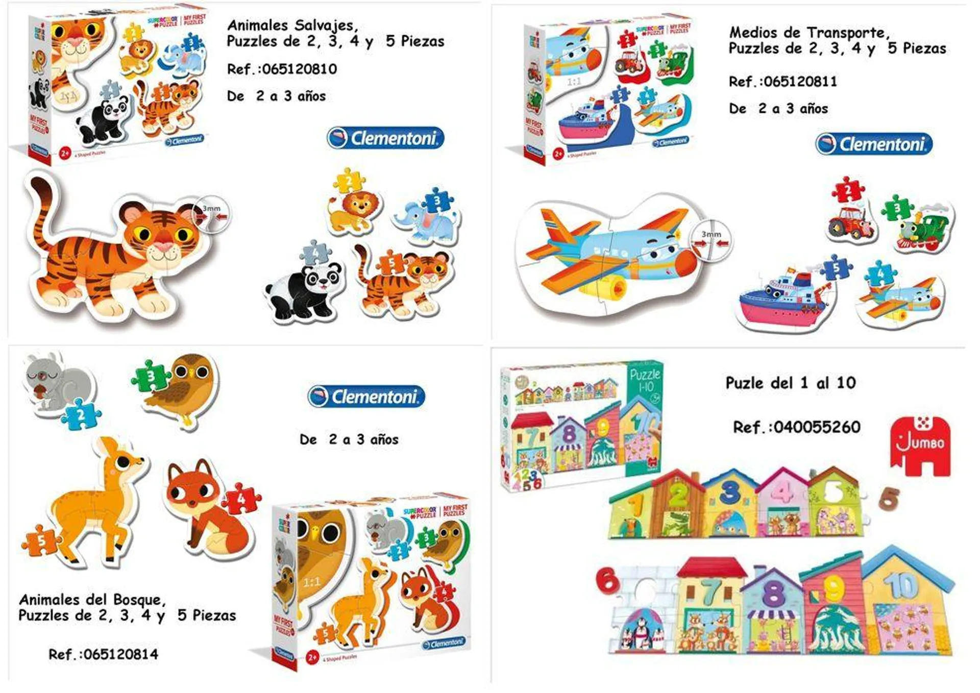 Puzzles, Encajes Y Rompecabezas - 161