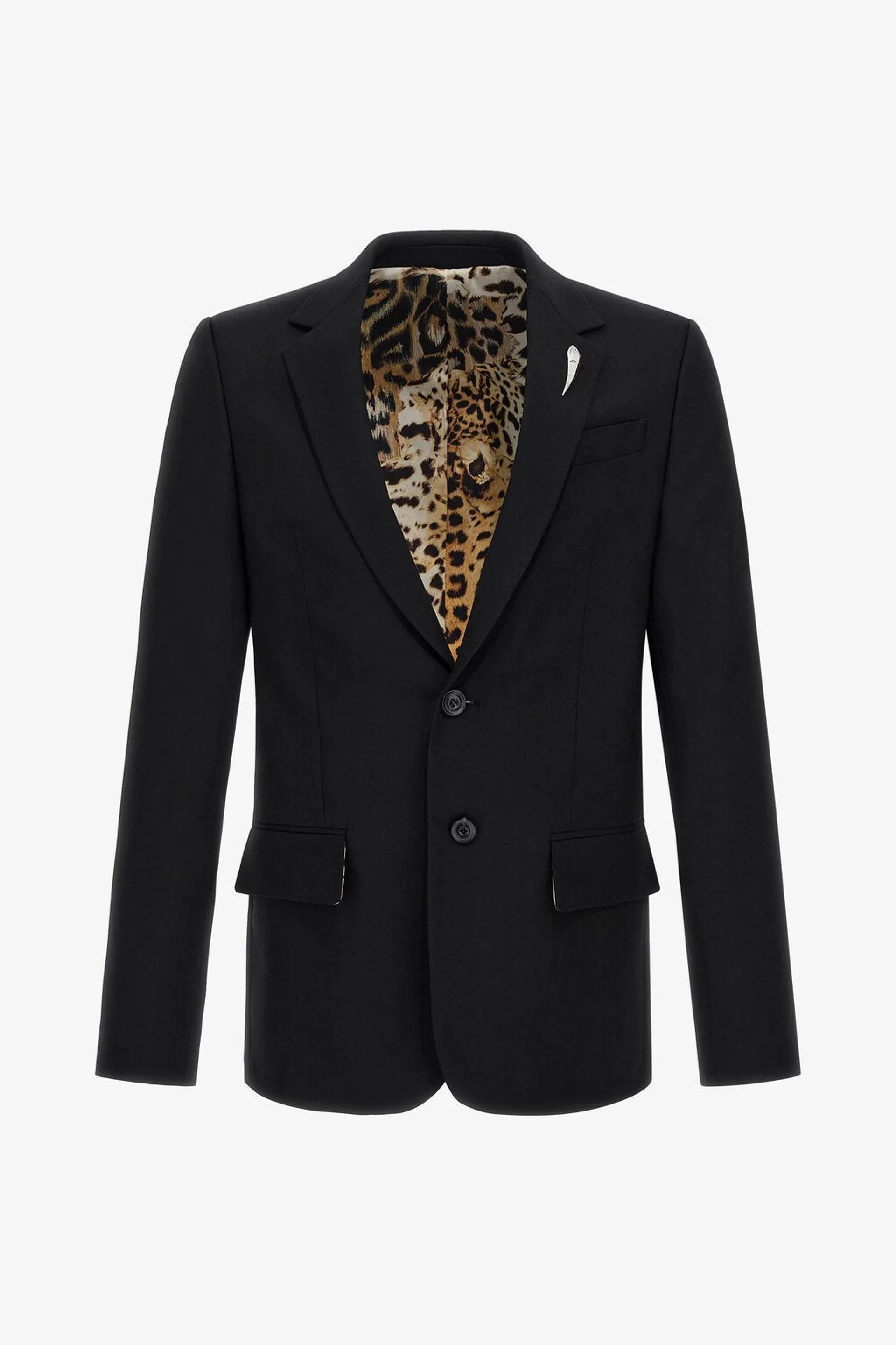 Two button blazer with Fang