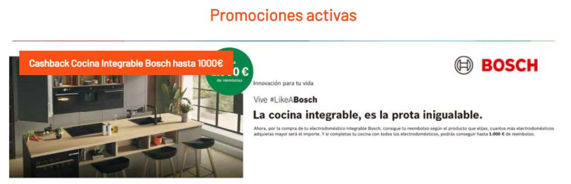 Promociones especiales  - 1