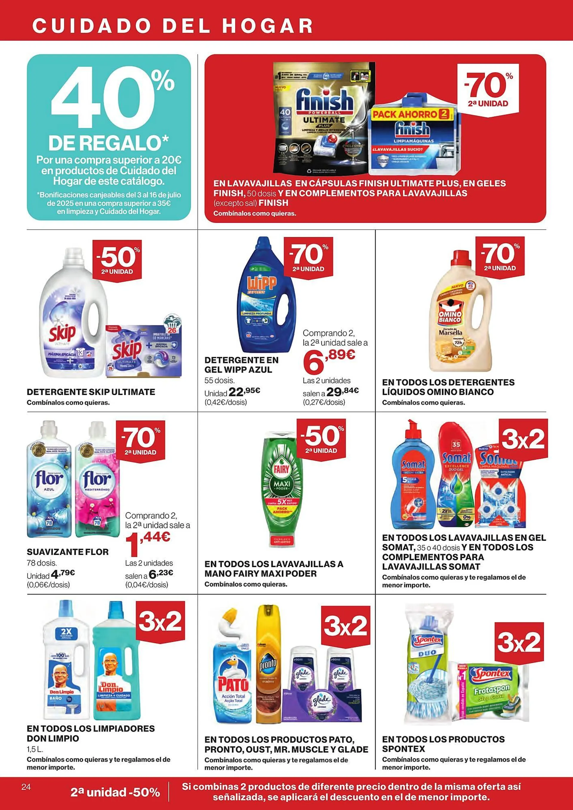 Catálogo de Folleto Supercor 19 de junio al 2 de julio 2025 - Página 24