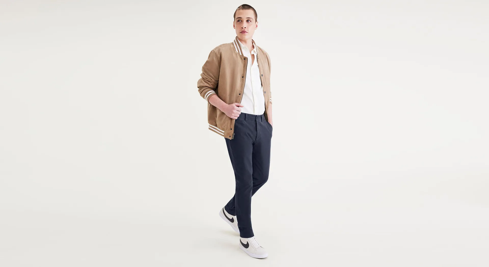 Men's Skinny Fit Smart 360 Flex California Khaki Pants
