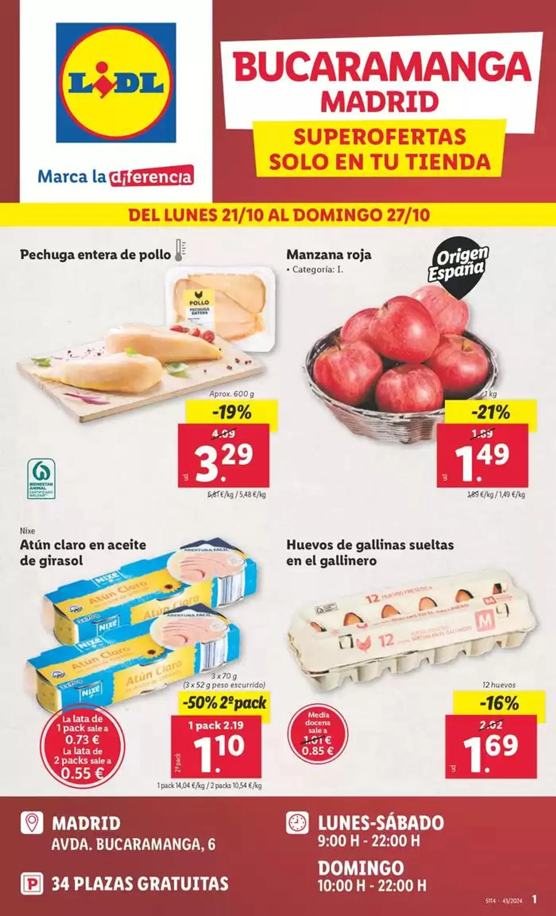 Catálogo de SUPEROFERTAS BUCARAMANGA 21 de octubre al 27 de octubre 2024 - Página 1