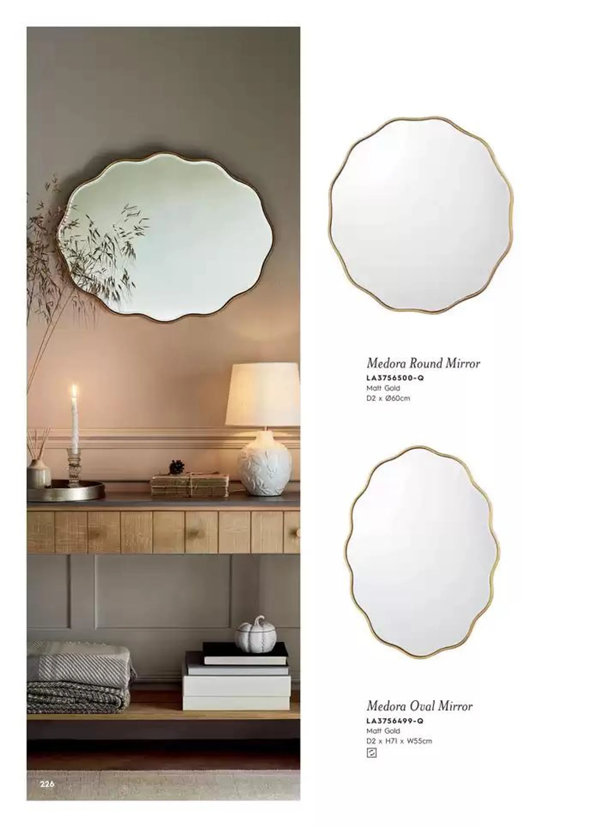 Catálogo de Lighting & Mirror Collection 12 de marzo al 31 de agosto 2025 - Página 228