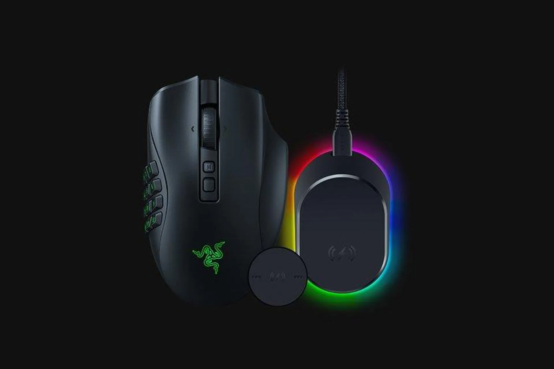 Razer Naga V2 Pro + Mouse Dock Pro Bundle