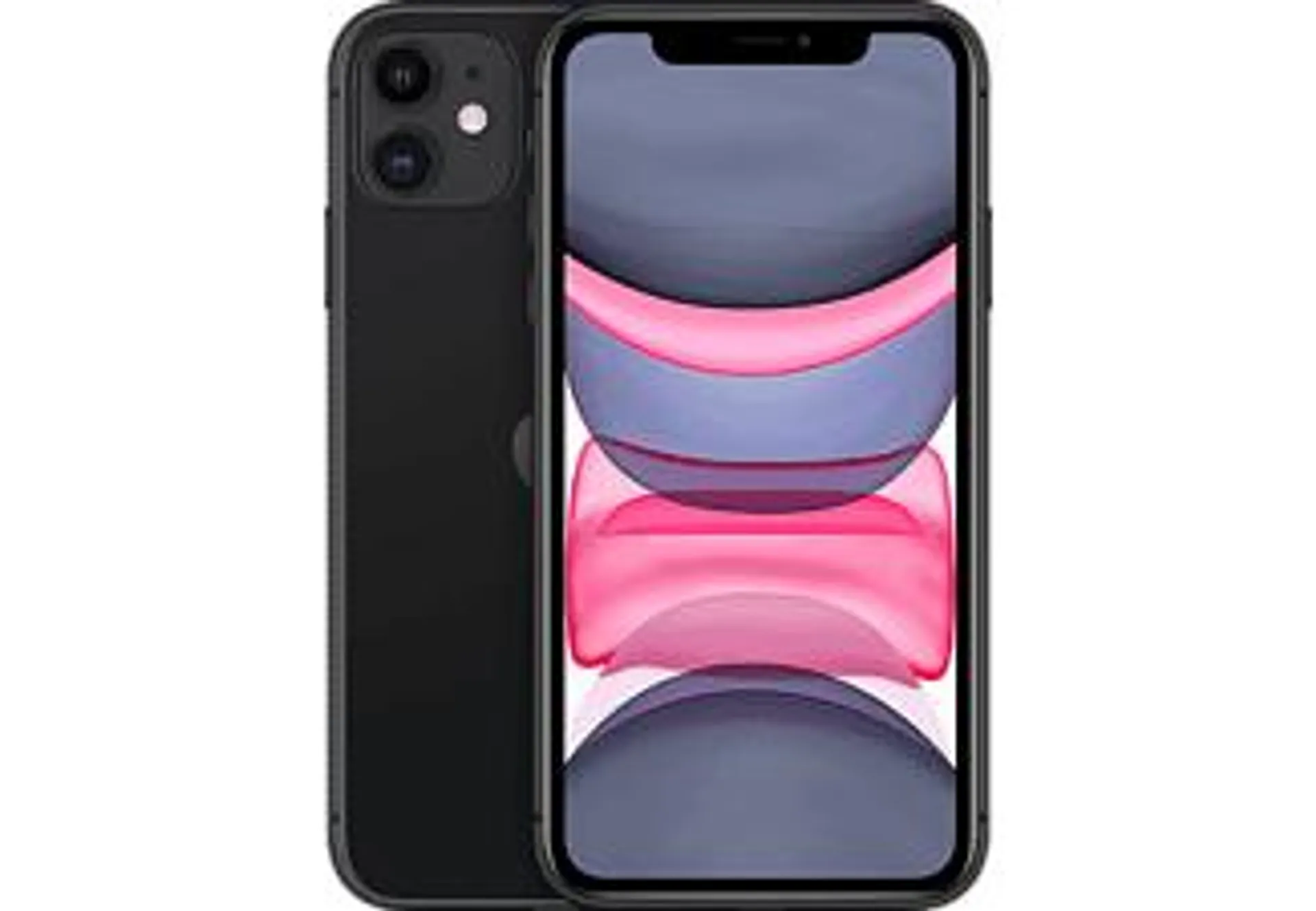 APPLE iPhone 11, Negro, 128 GB, 6.1" Liquid Retina HD, Chip A13 Bionic, iOS