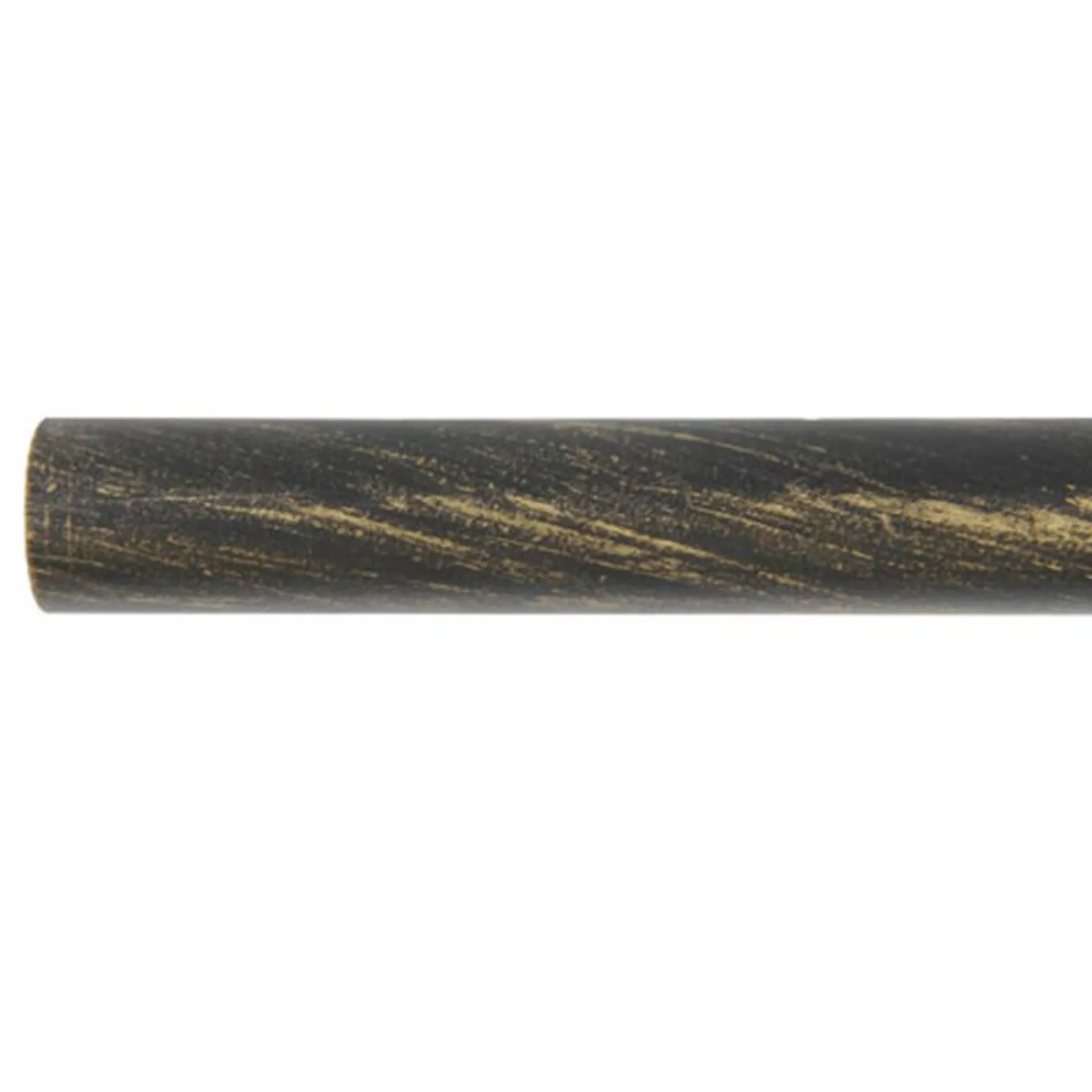 BARRA CORTINA NEGRO-ORO ANTIQUE AF022 200CM