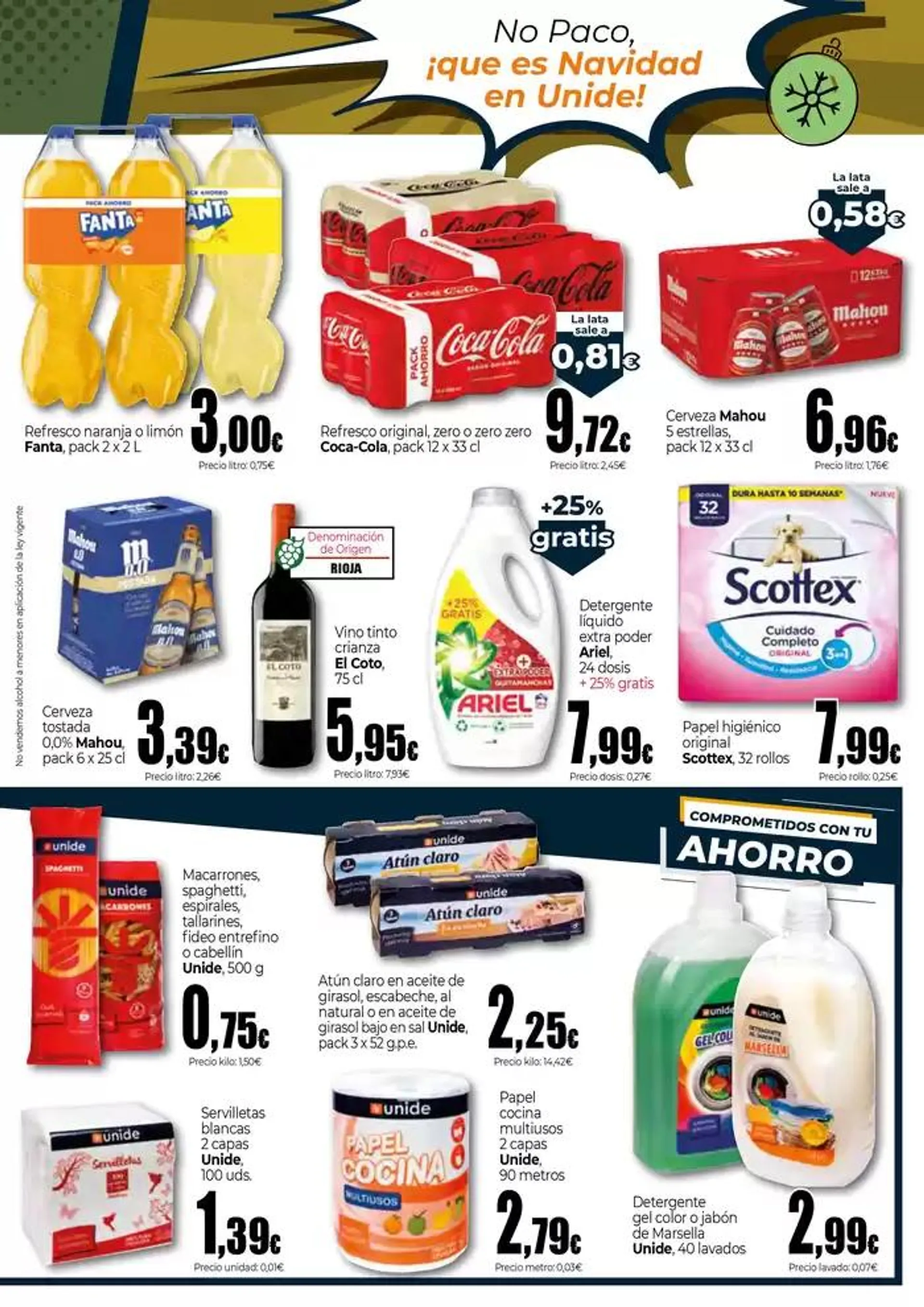 Catálogo de Navidad en UNIDE Supermercados  5 de diciembre al 18 de diciembre 2024 - Página 3