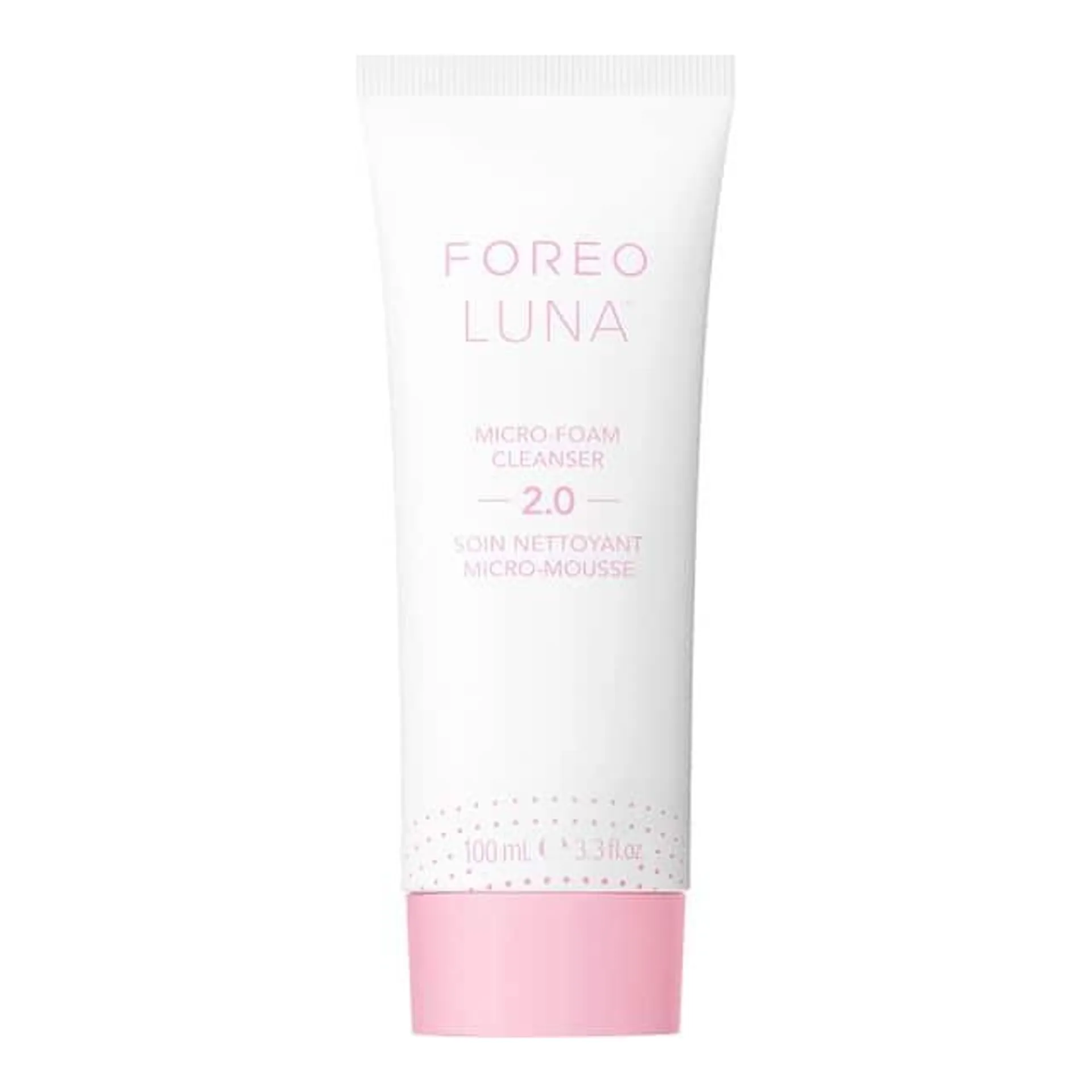 LUNA™ Gel limpiador facial diario de suave microespuma 100 ml FOREO