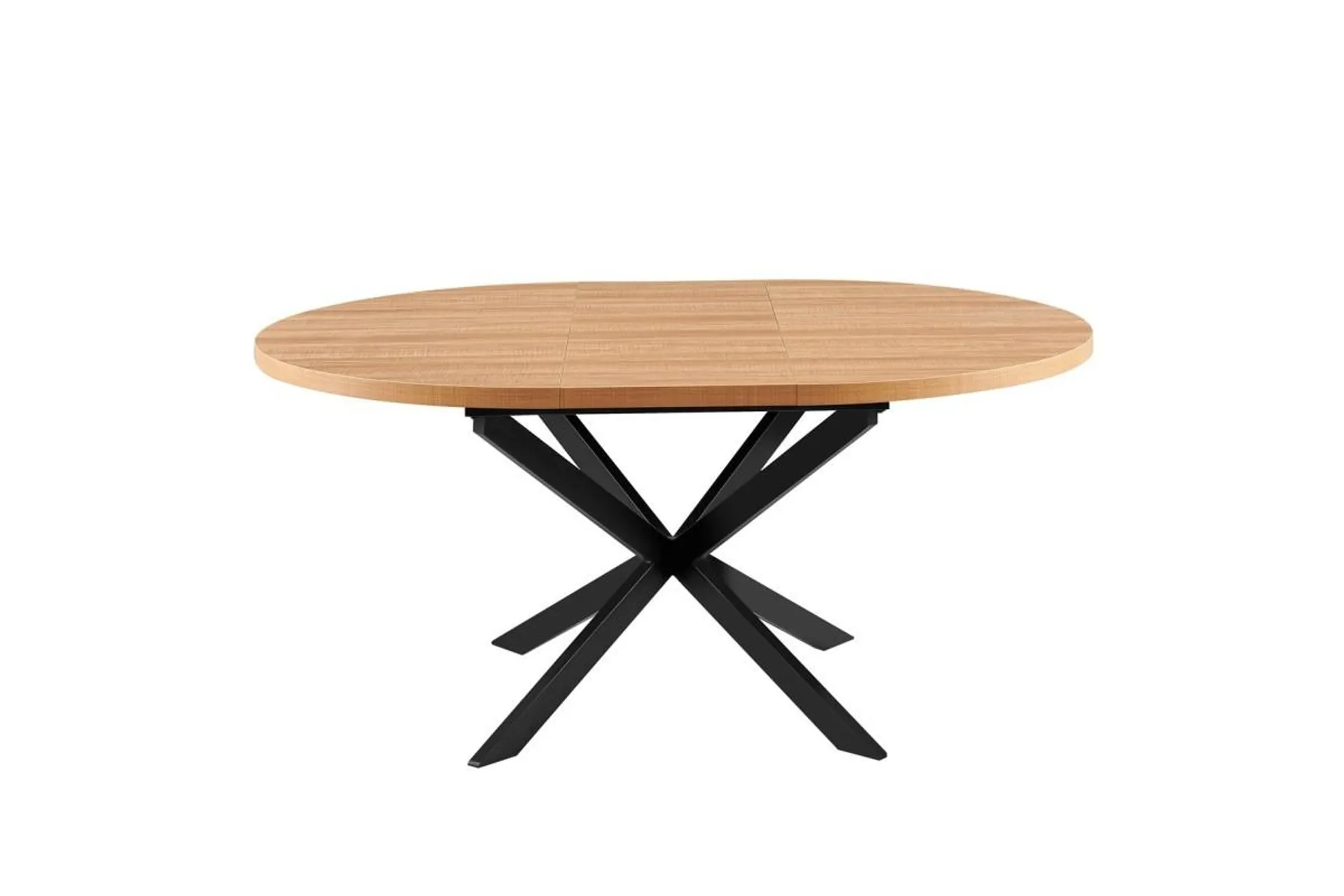 Mesa de salón circular Extensible JABKO Natural