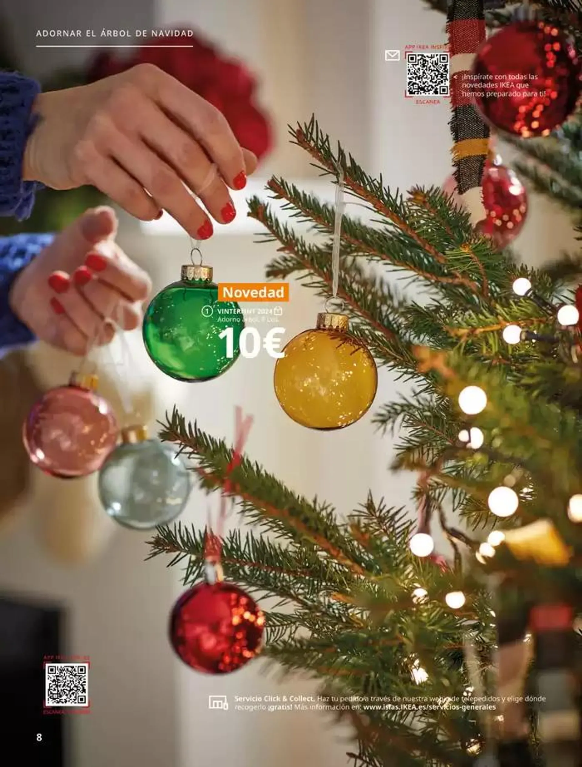 Catálogo de IKEA Catálogo Cuando la casa se llena de Navidad 3 de octubre al 31 de enero 2025 - Página 8