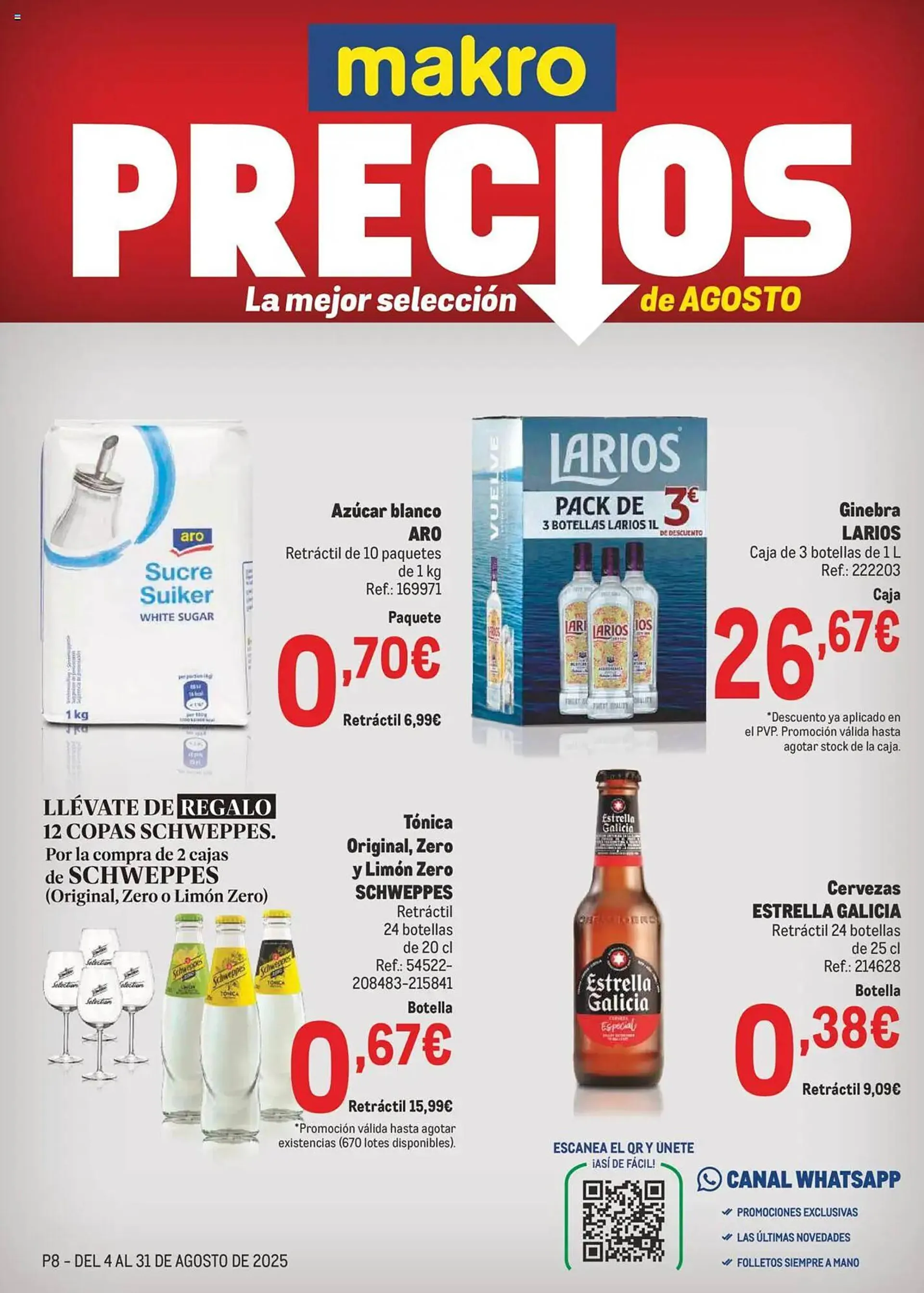 Catálogo de Folleto Makro 4 de agosto al 31 de agosto 2025 - Página 1