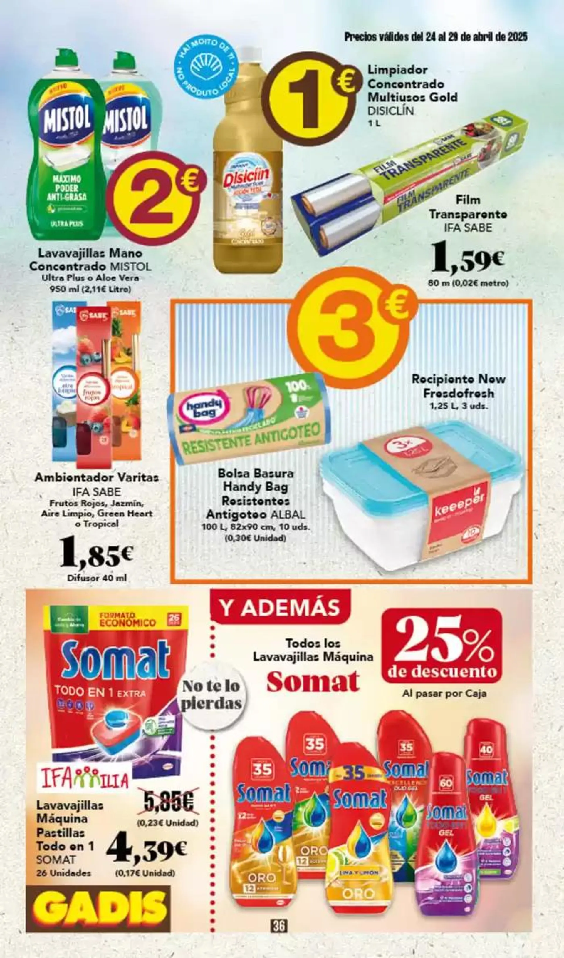 Catálogo de Especial Precios Redondos 24 de abril al 29 de abril 2025 - Página 36