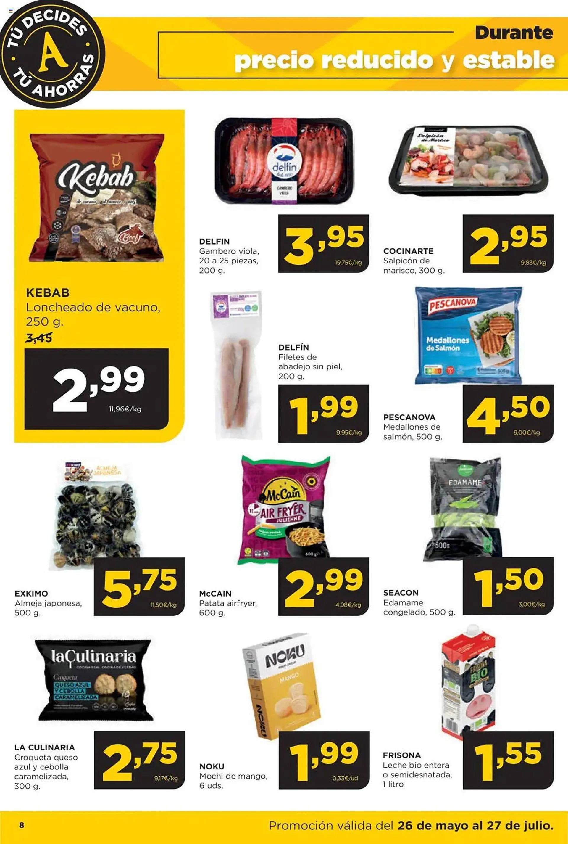 Catálogo de Folleto Alimerka 26 de mayo al 27 de julio 2025 - Página 8