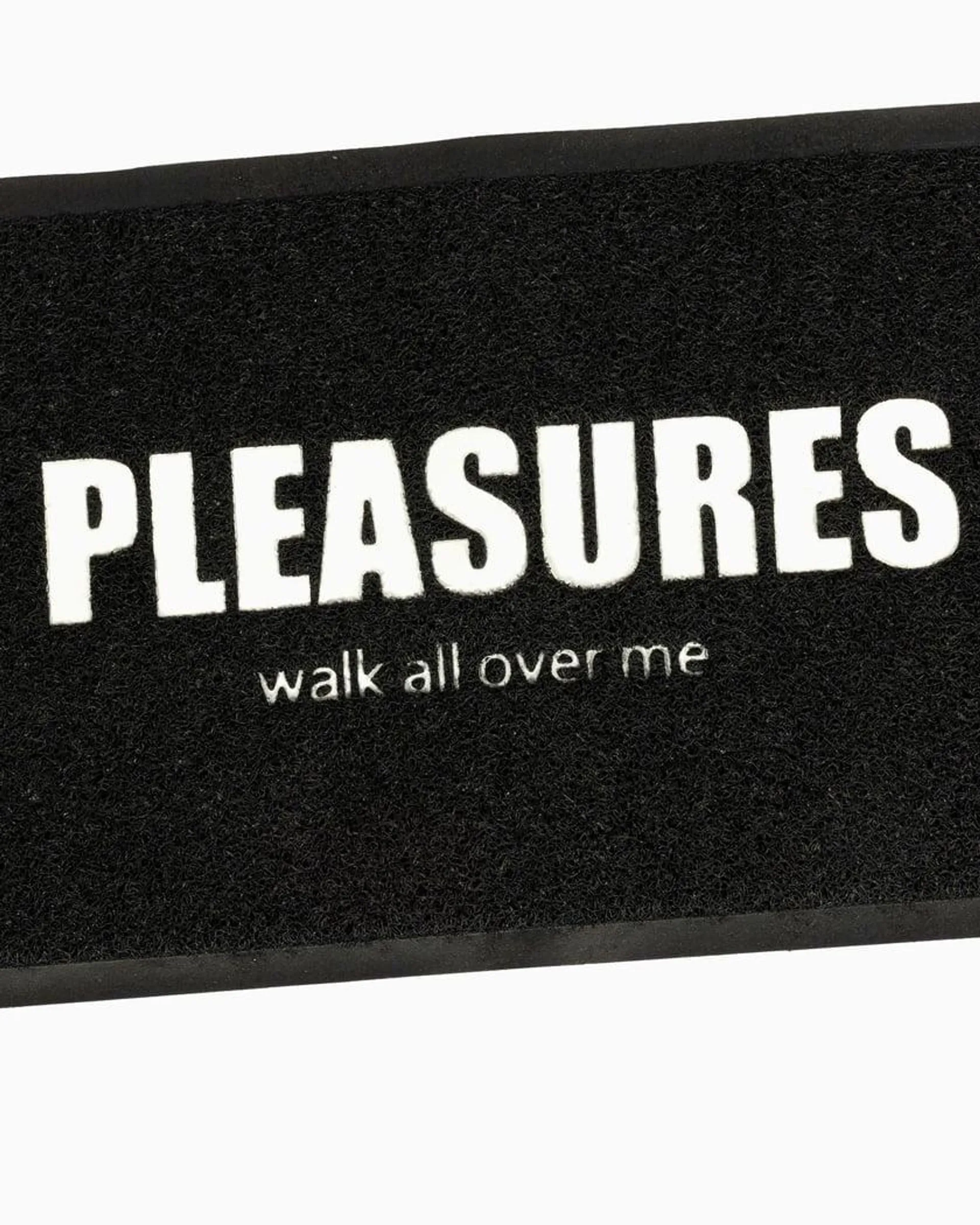 Pleasures Walk All Over Me Rubber Door Mat