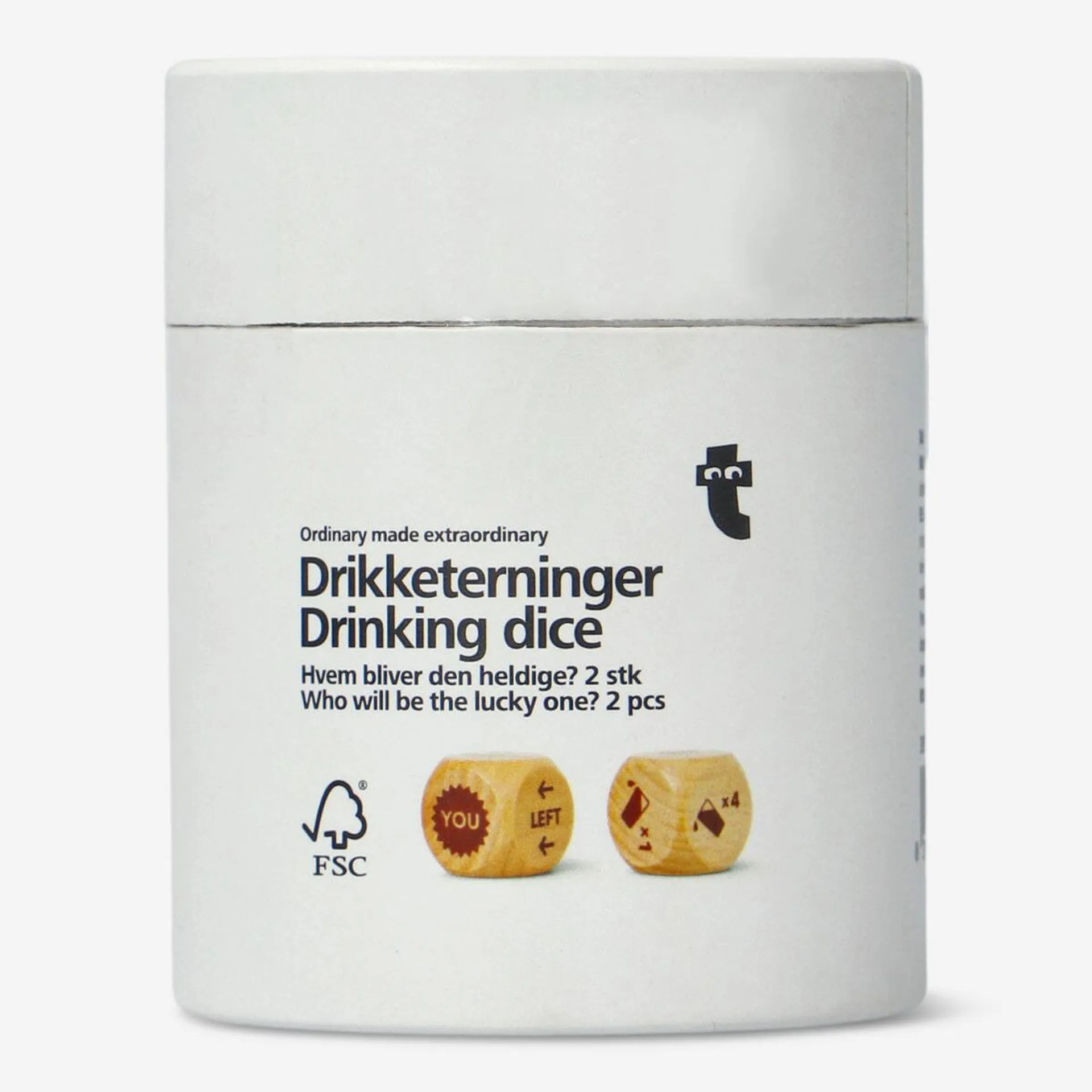 Dados para beber. 2 pcs