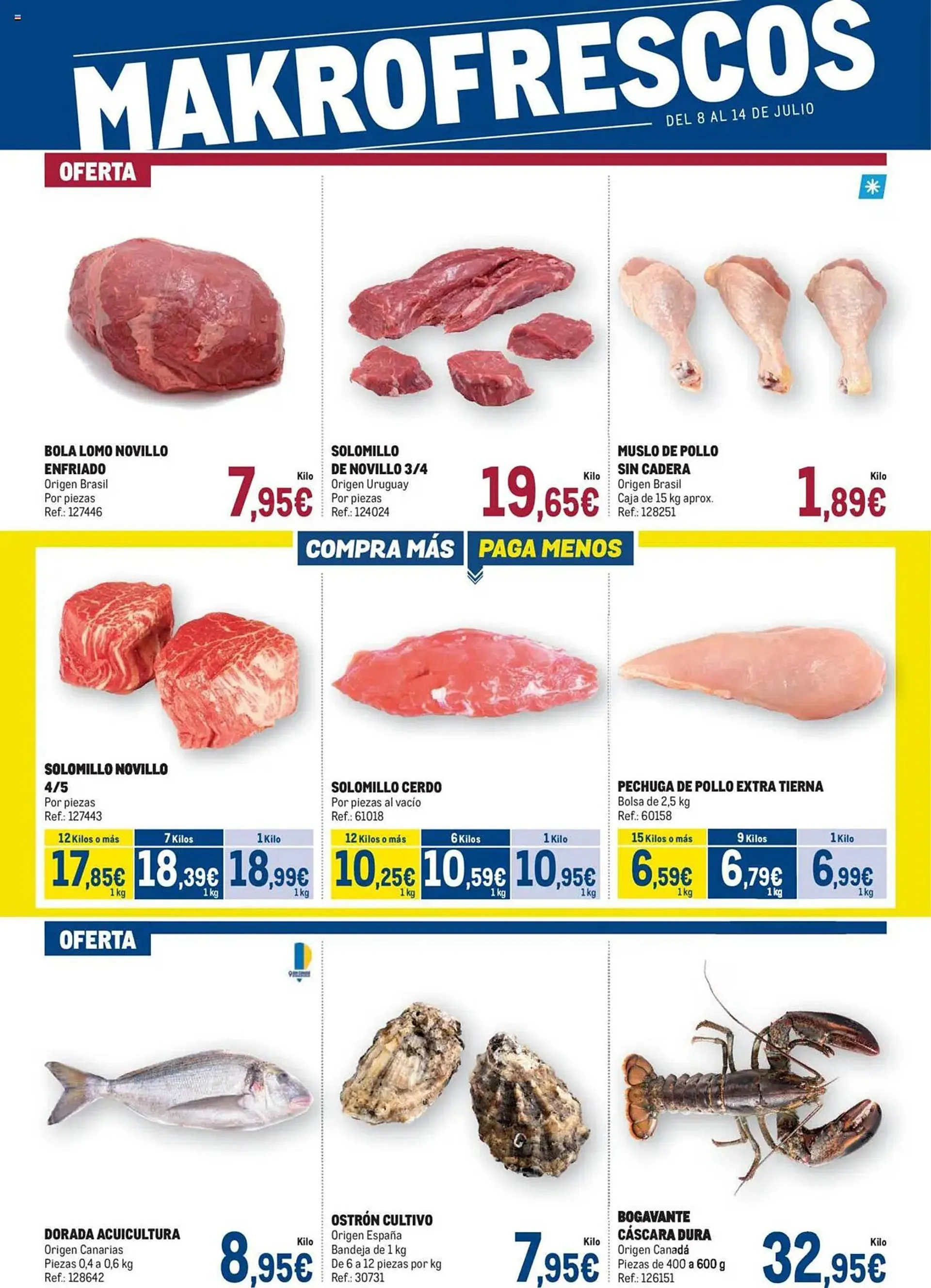 Catálogo de Folleto Makro 8 de julio al 14 de julio 2025 - Página 1