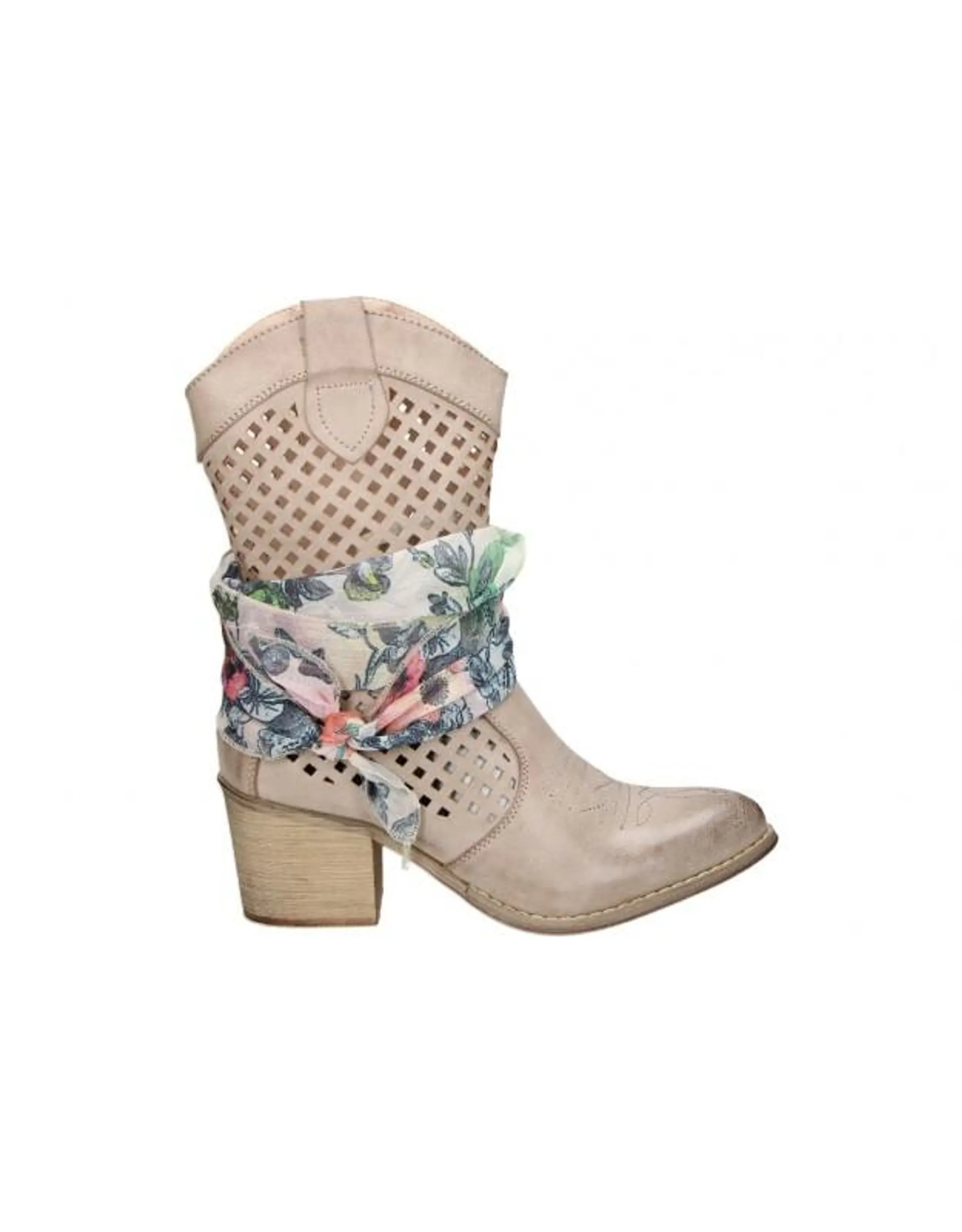 Botas camperas beige CHK10 Lily