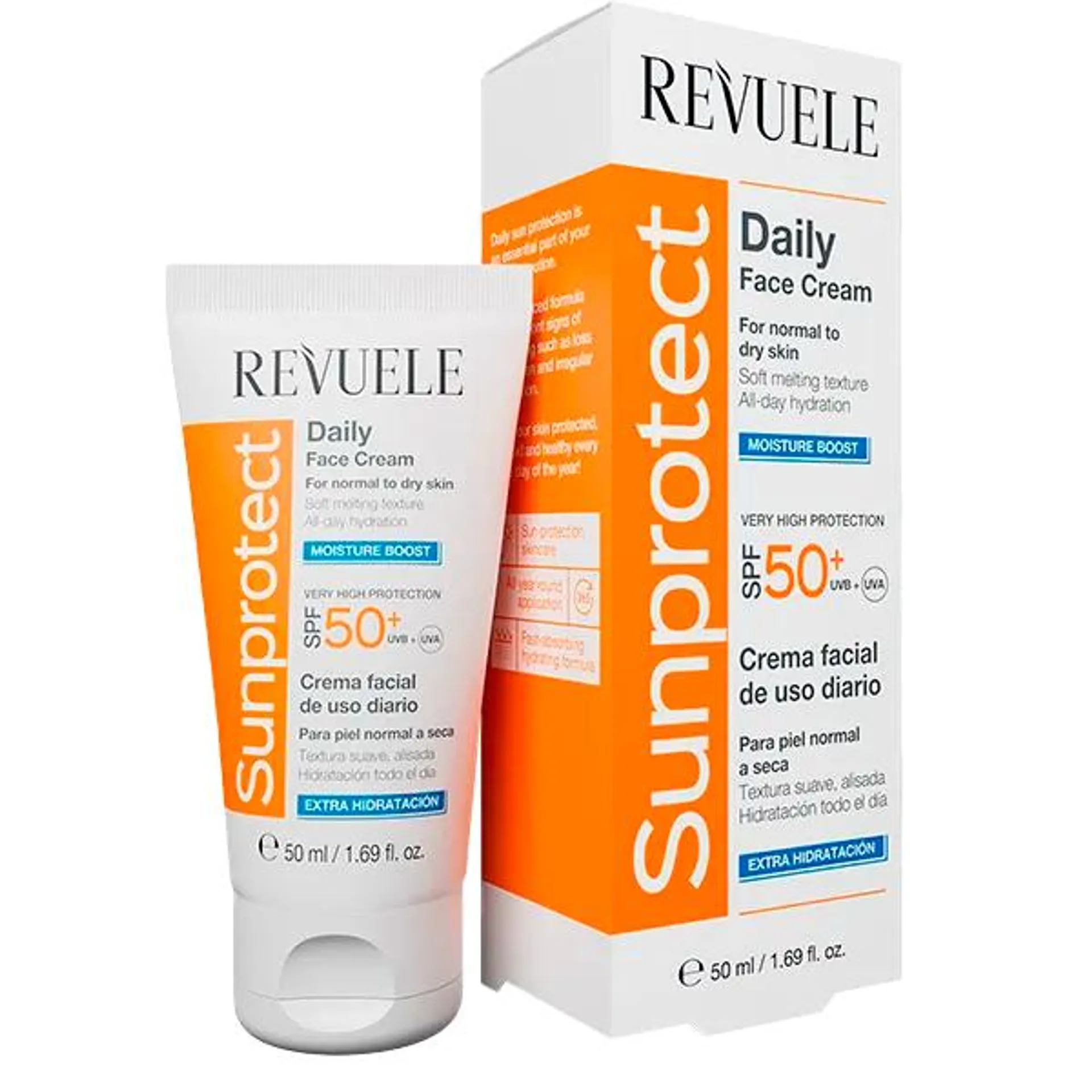 PROTECTOR FACIAL HIDRATANTE SPF50, 50ML