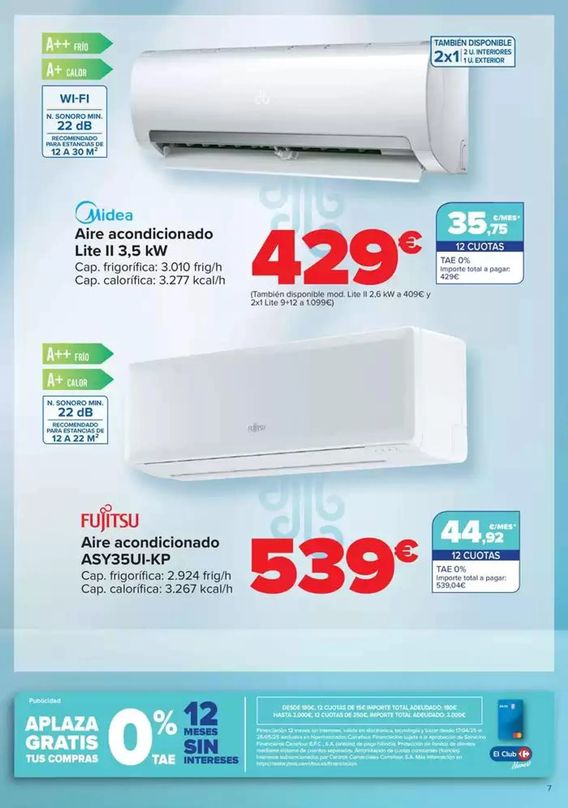 Catálogo de AIRE ACONDICIONADO - VENTILACIÓN 29 de abril al 19 de mayo 2025 - Página 7
