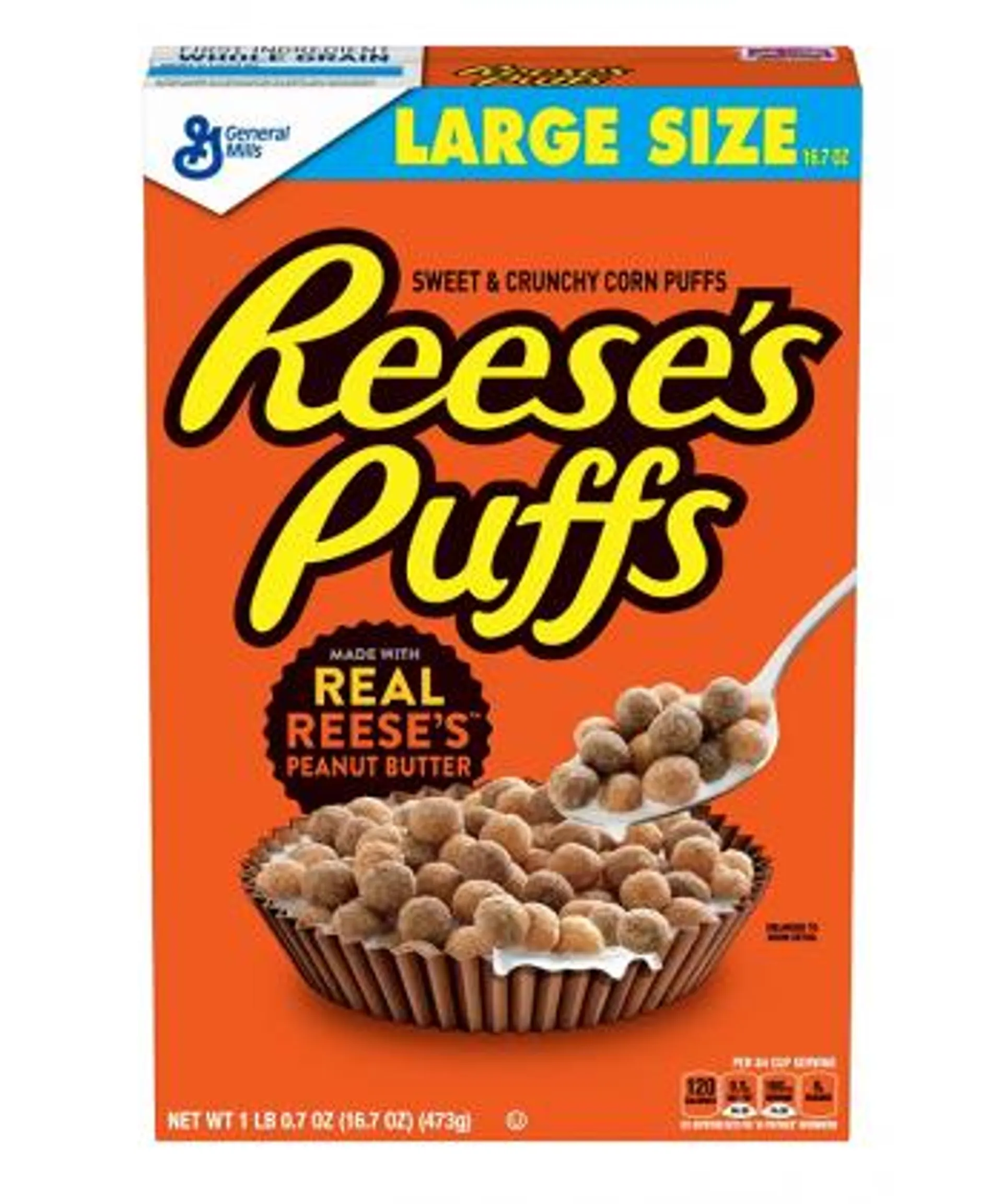 Puffs Cereal 473 gr. Reese's