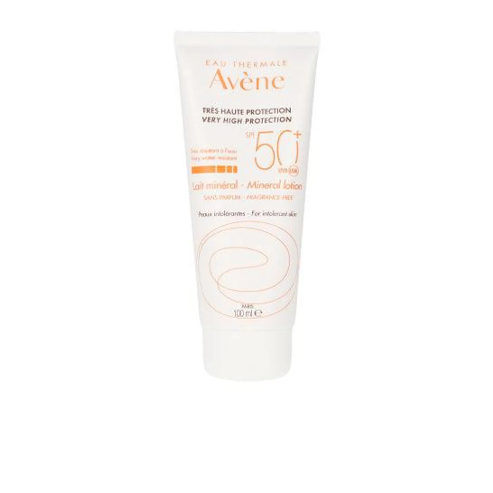 Avène Solar Leche Mineral SPF50+ 100ml