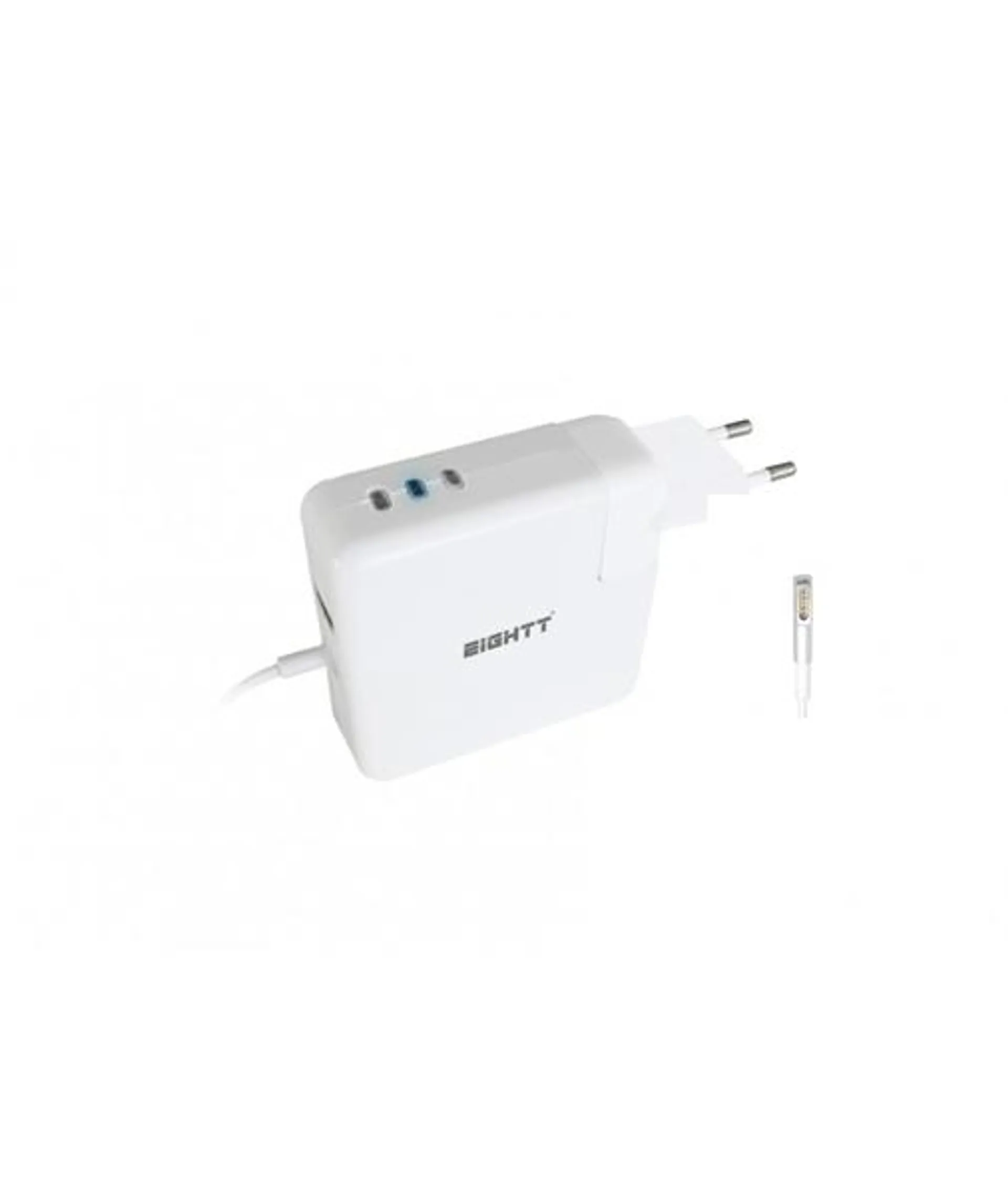 EIGHTT CARGADOR UNIVERSAL PARA APPLE 45-60-85W MAGSAFE 1-1 PUERTO USB