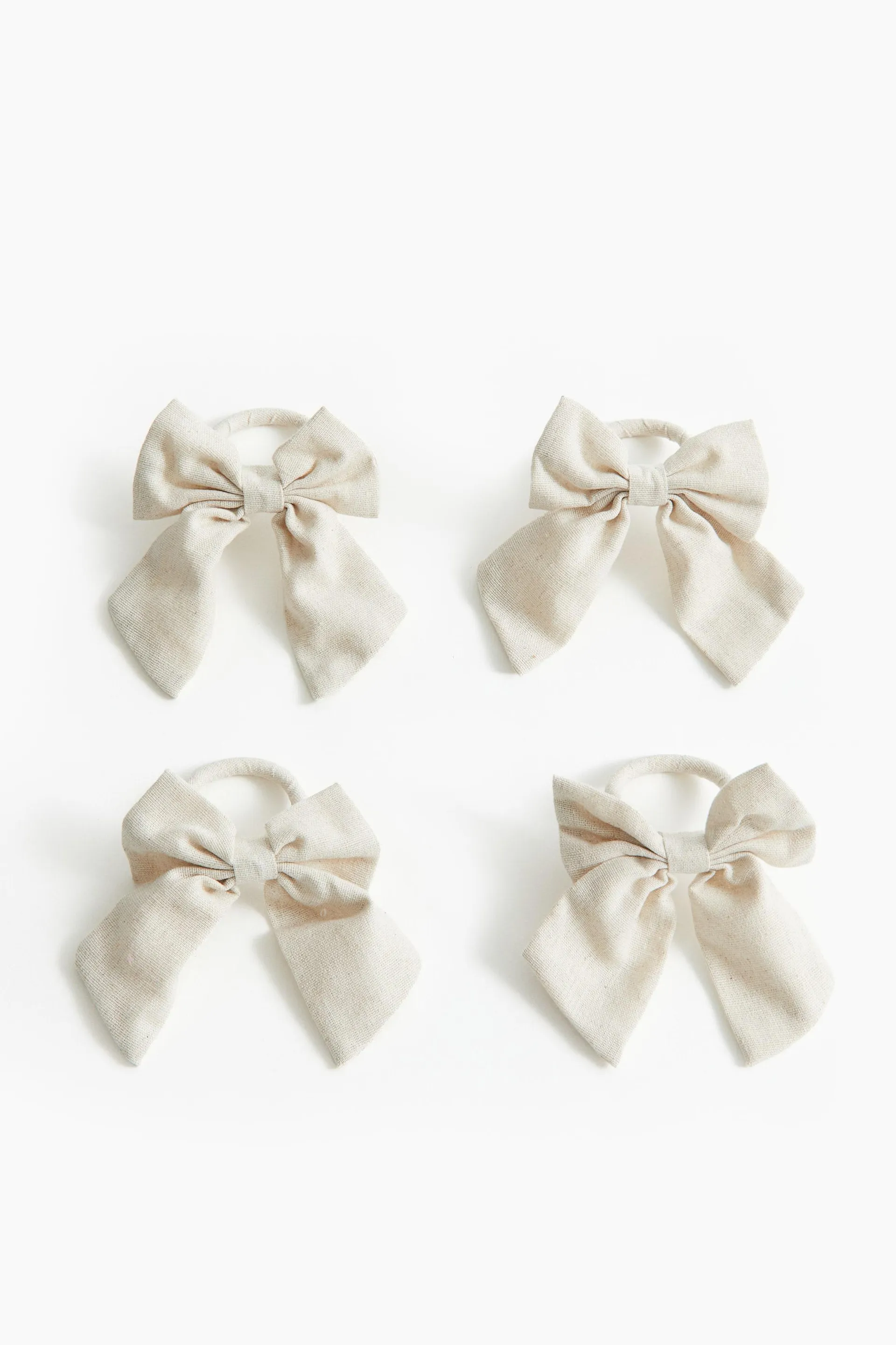 Pack de 4 servilleteros con lazo
