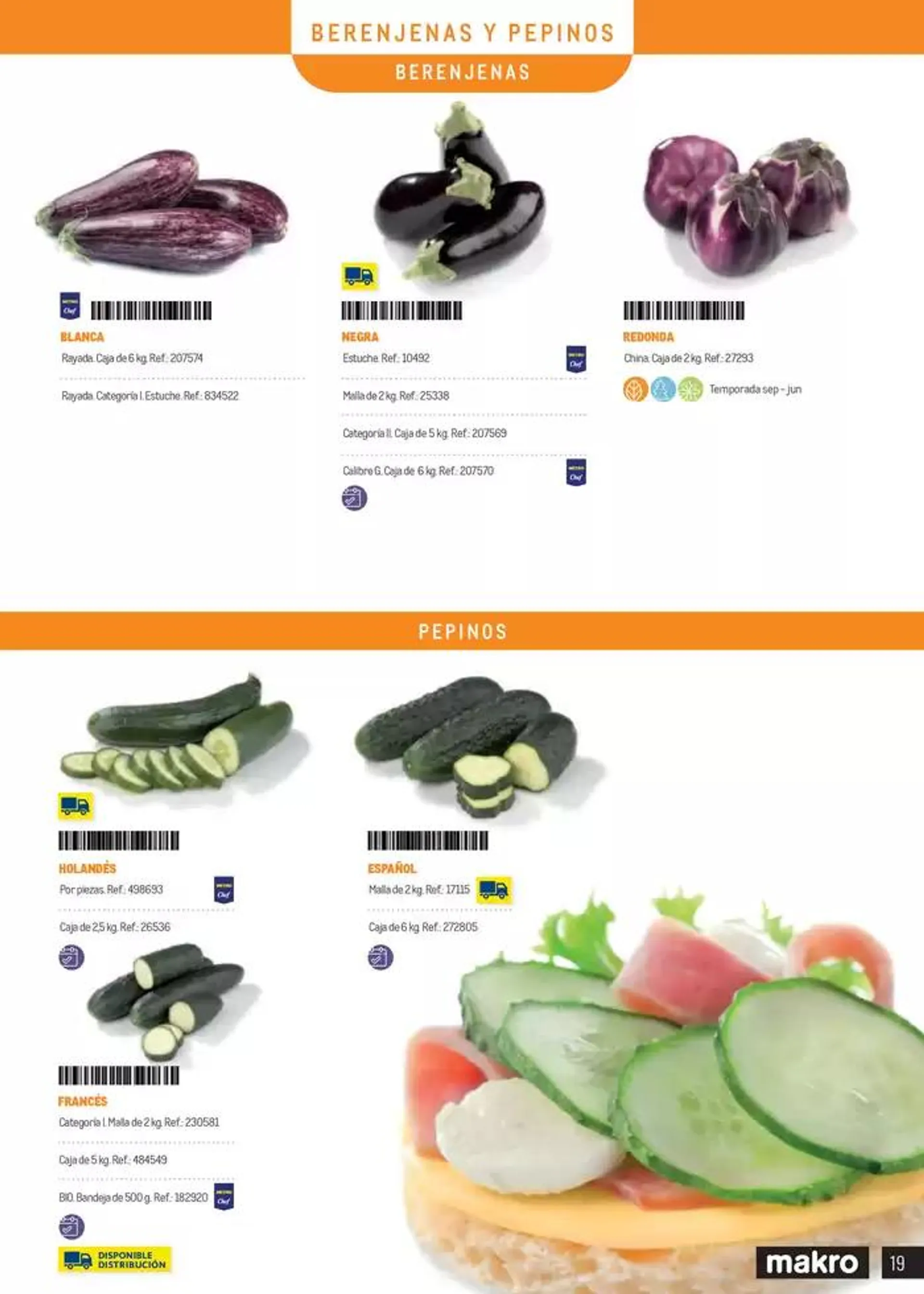 Catálogo de Frutas y verduras 8 de enero al 30 de junio 2025 - Página 19