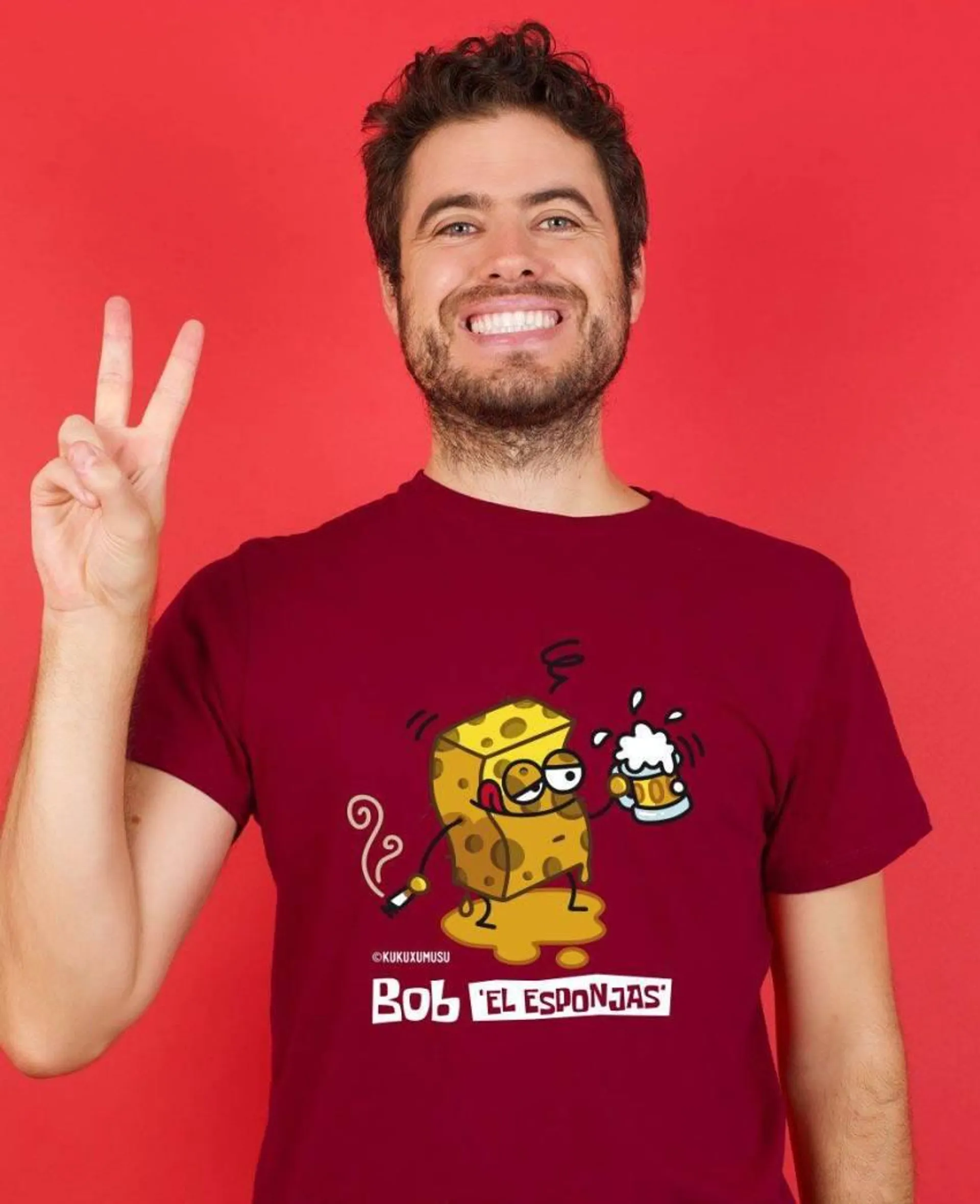 Camiseta hombre Bob el Esponjas